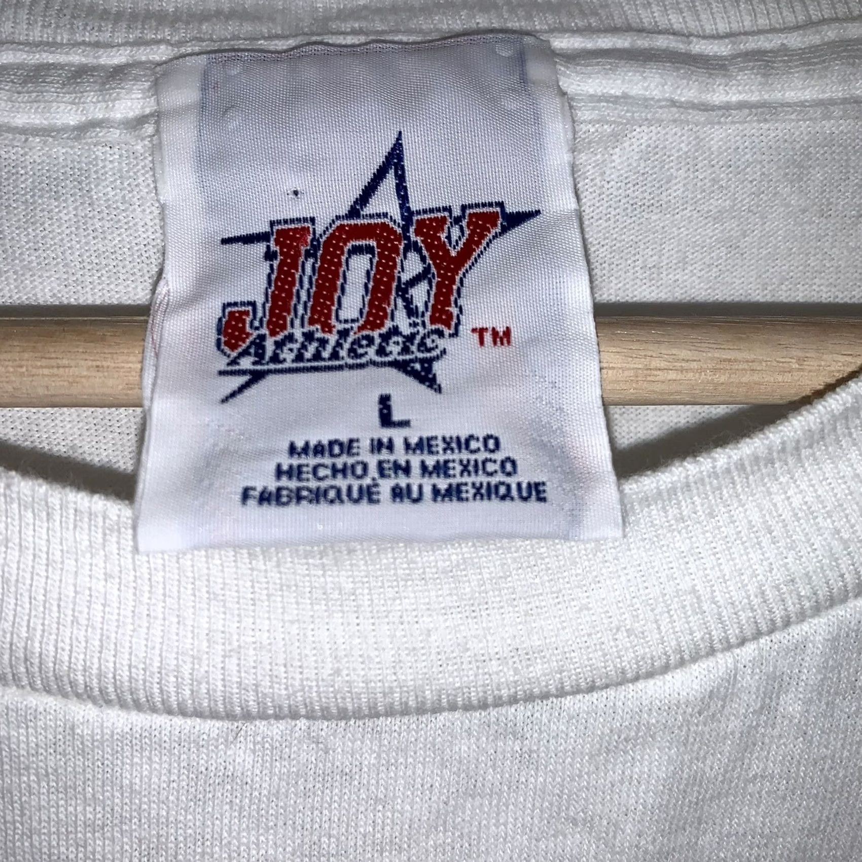 Vintage VINTAGE Denver Broncos Ed Mcaffrey Tee White T-Shirt AOP Single Stitch Sz Large Mens Size US L / EU 52-54 / 3 - 5 Thumbnail
