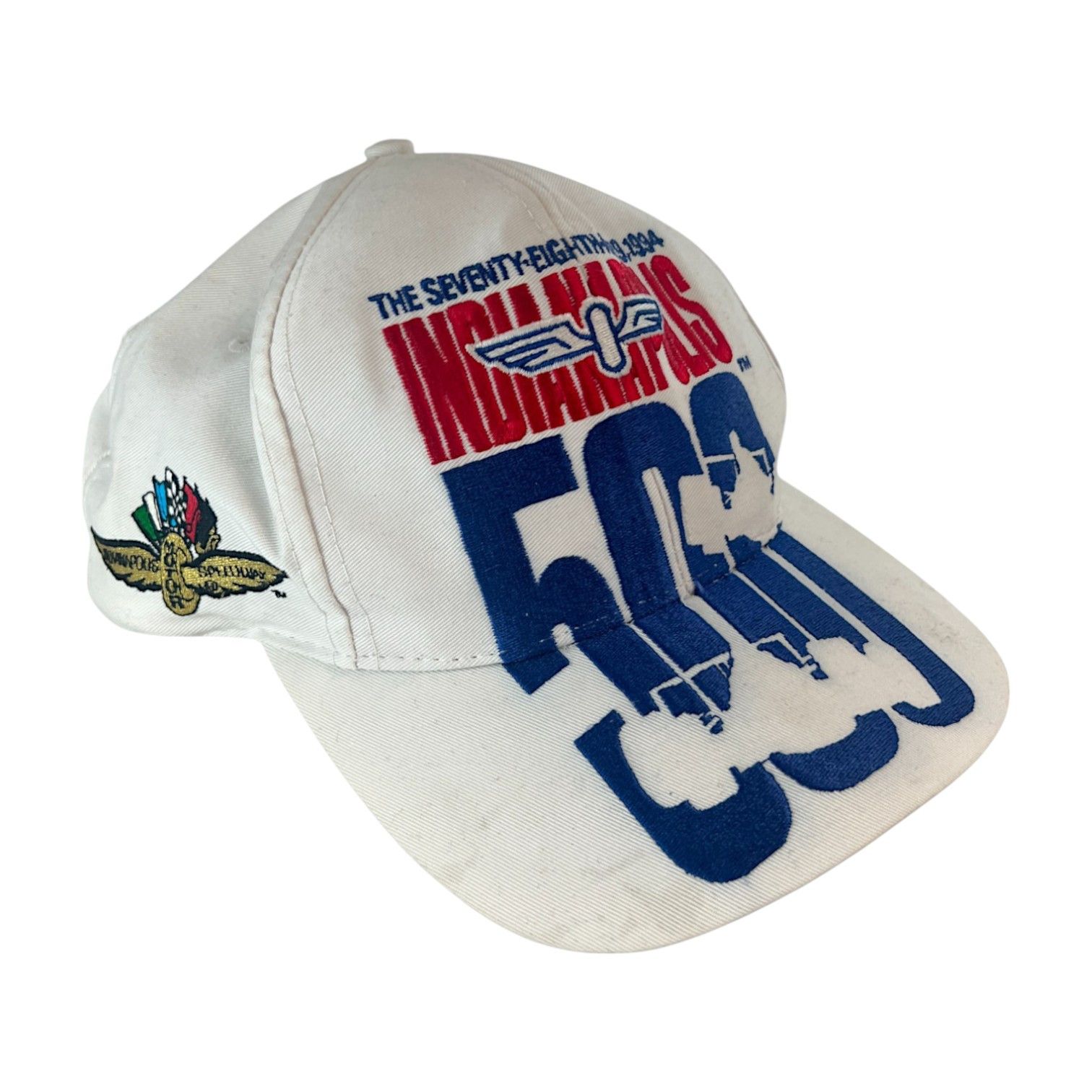 Logo 7 VTG 1994 IMS Indy 500 Indianapolis Motor Speedway Logo 7 Cap Size ONE SIZE - 1 Thumbnail