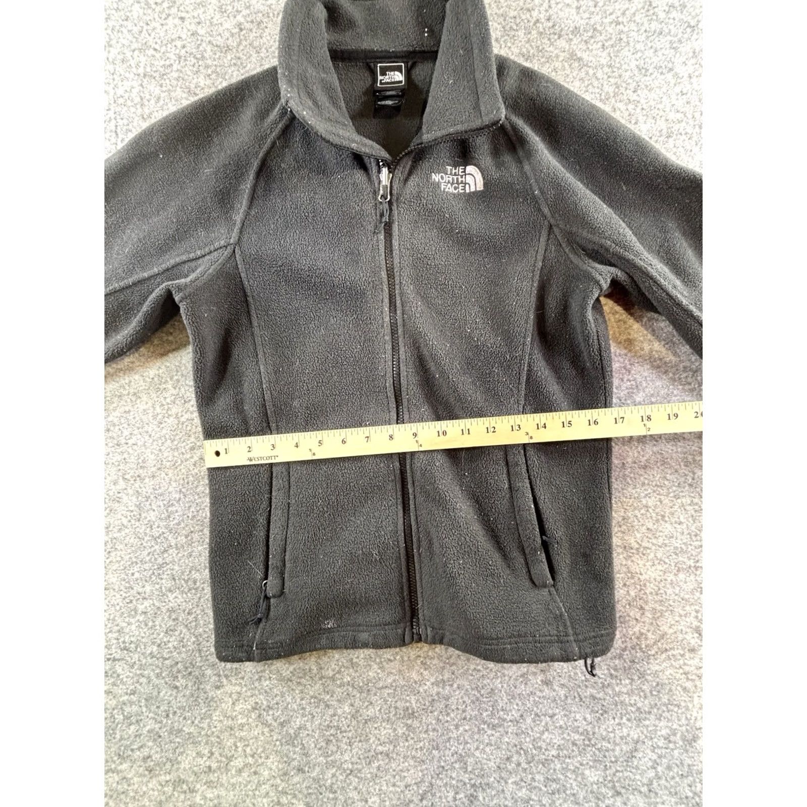 The North Face The North Face Full-Zip Jacket Fleece Logo Pockets Women's Size Small Black Size S / US 4 / IT 40 - 5 Thumbnail