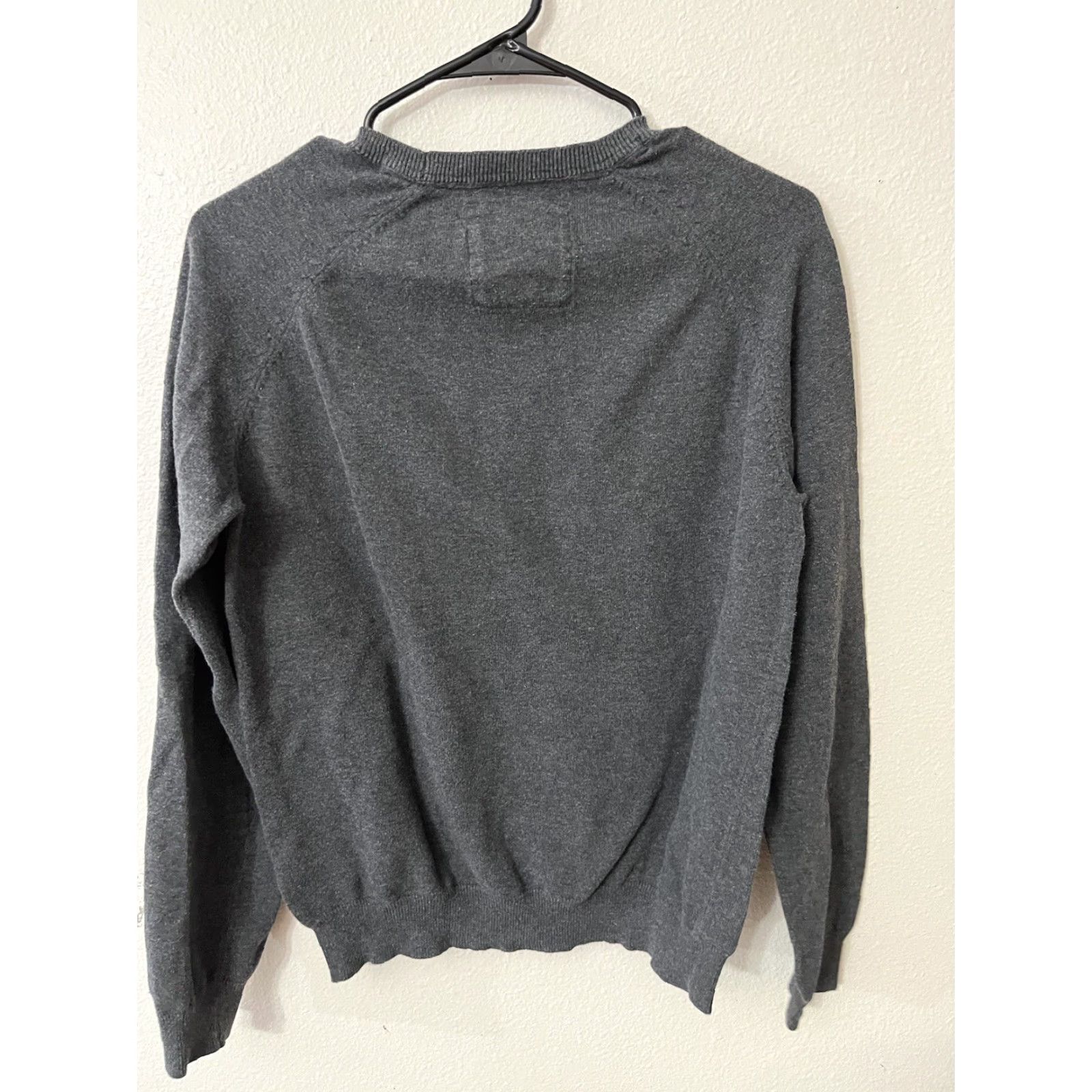 H&M H&M Logg Sweatshirt Men’s M Gray Solid Pullover Size US M / EU 48-50 / 2 - 2 Thumbnail