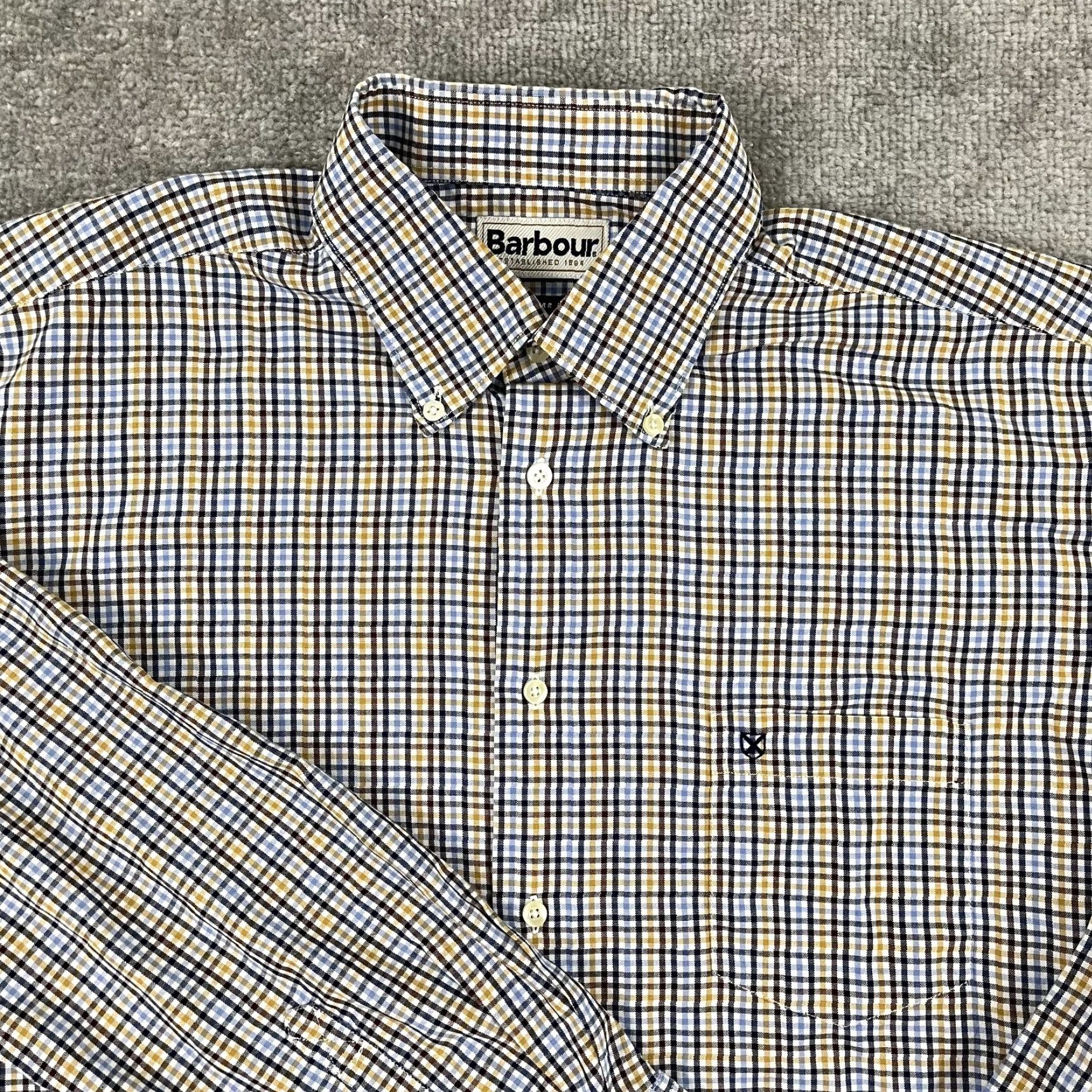 Barbour Barbour Shirt Mens Medium Regular Fit Multi Plaid Button Down Long Sleeve Casual Size US M / EU 48-50 / 2 - 2 Thumbnail