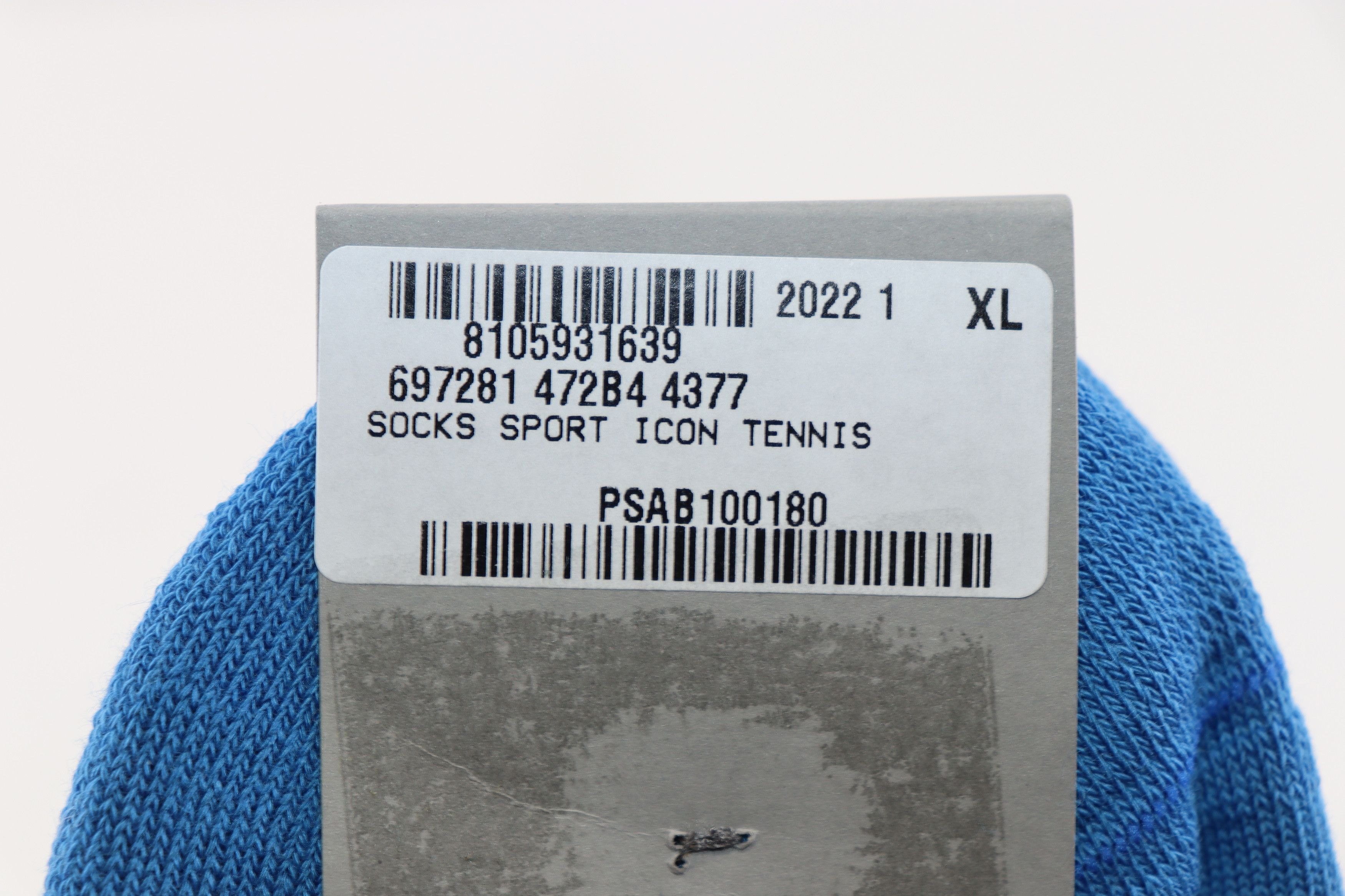 Balenciaga o1rshd1 Size: XL / Socks Sport Icon Tennis in Blue Size ONE SIZE - 3 Thumbnail