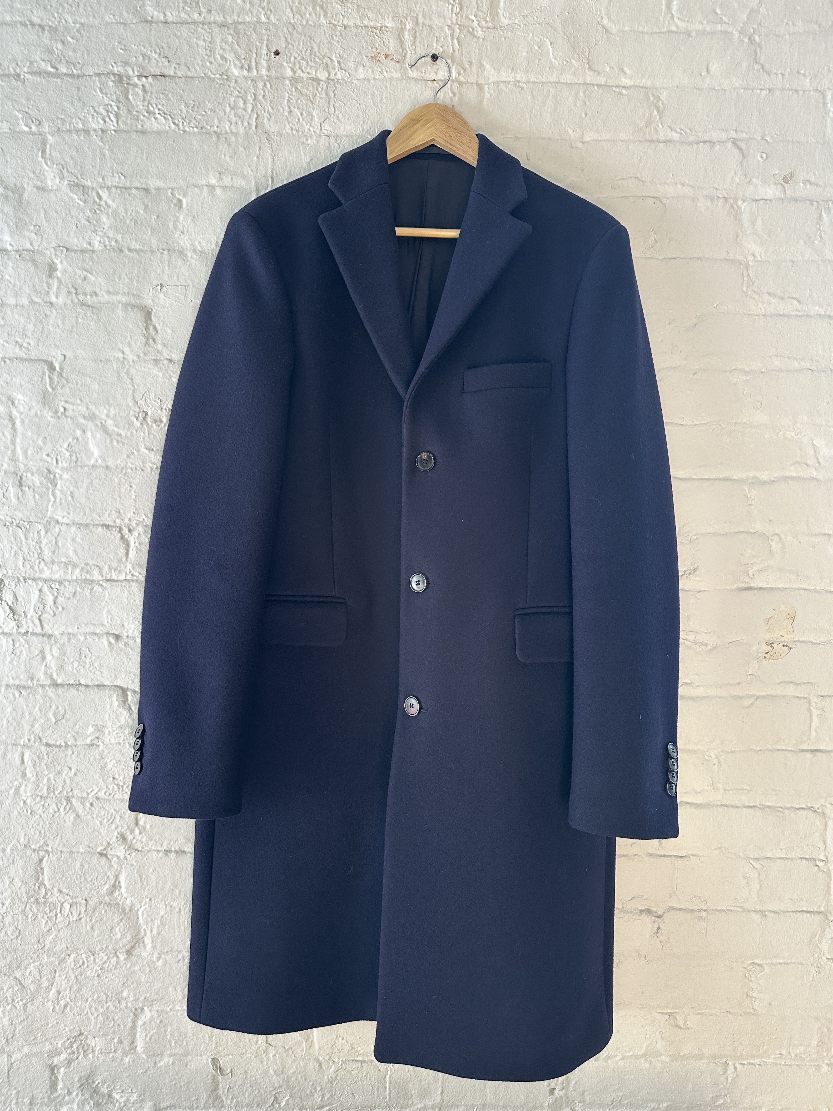 Acne Studios Garret Coat Blue | Grailed