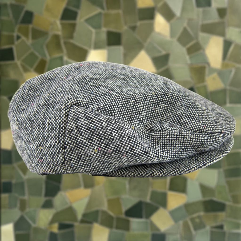 Vintage VINTAGE Dorfman Pacific Hat Newsboy Cabbie Gatsby Brown Wool Pink Speckled Large Mens Size ONE SIZE - 1 Thumbnail