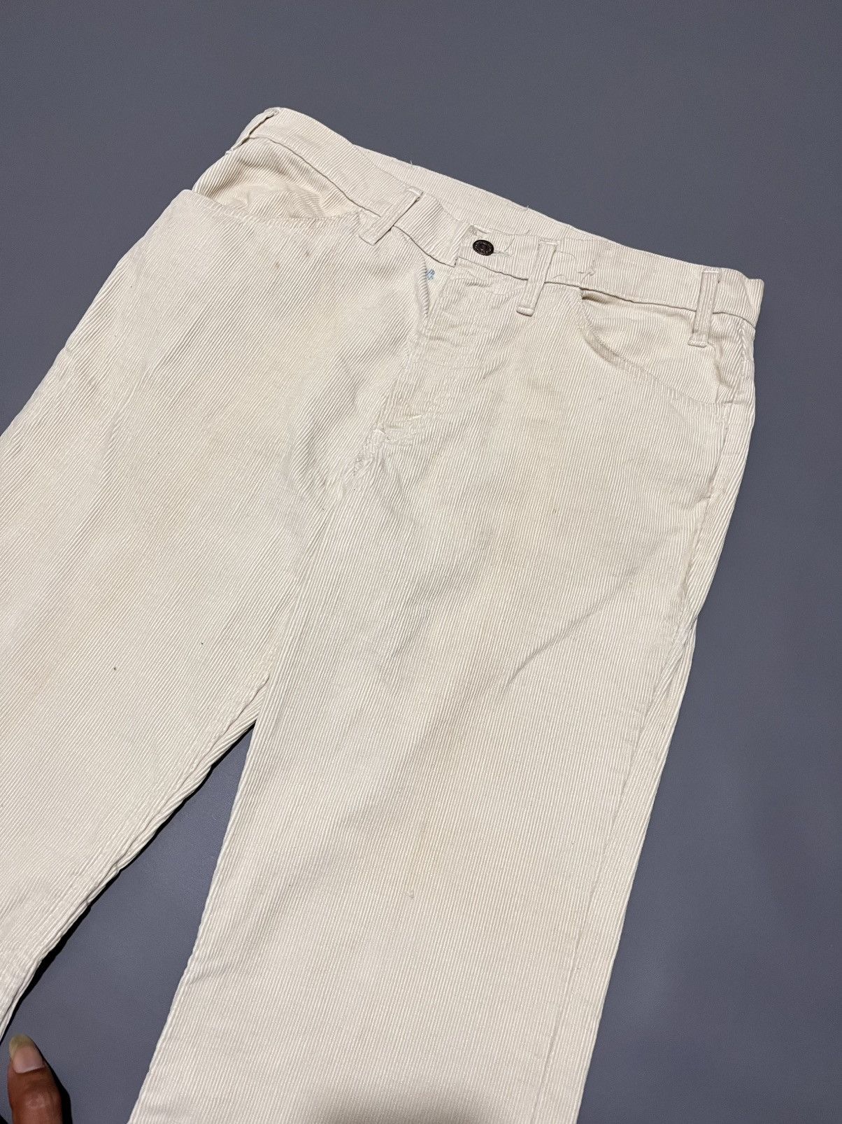 Levi's Vtg 1970’s Levi’s 663 Flare Corduroy pants Size US 34 / EU 50 - 9 Thumbnail
