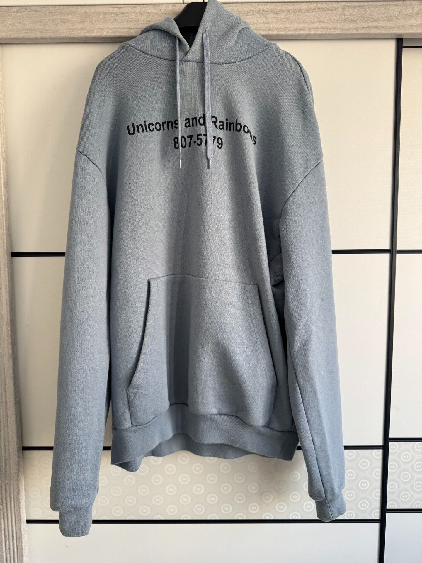Vetements Vetements Blue Hoodie XS Men Size US XS / EU 42 / 0 - 1 Thumbnail
