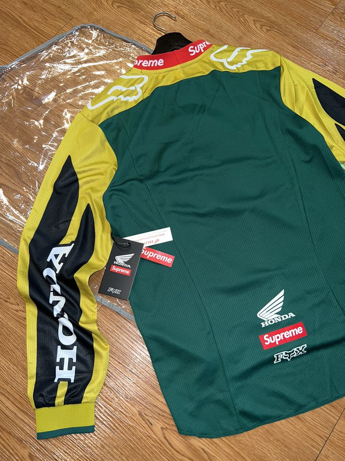 Fox Racing × Honda × Supreme Supreme Honda fox racing jarsey Size US M / EU 48-50 / 2 - 3 Thumbnail