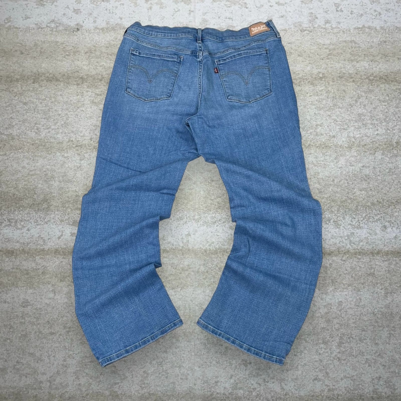 Levi's Vintage Y2K Levis Jeans Womens 14 Straight Fit Light Wash Size 36" / US 14 / IT 50 - 1 Thumbnail