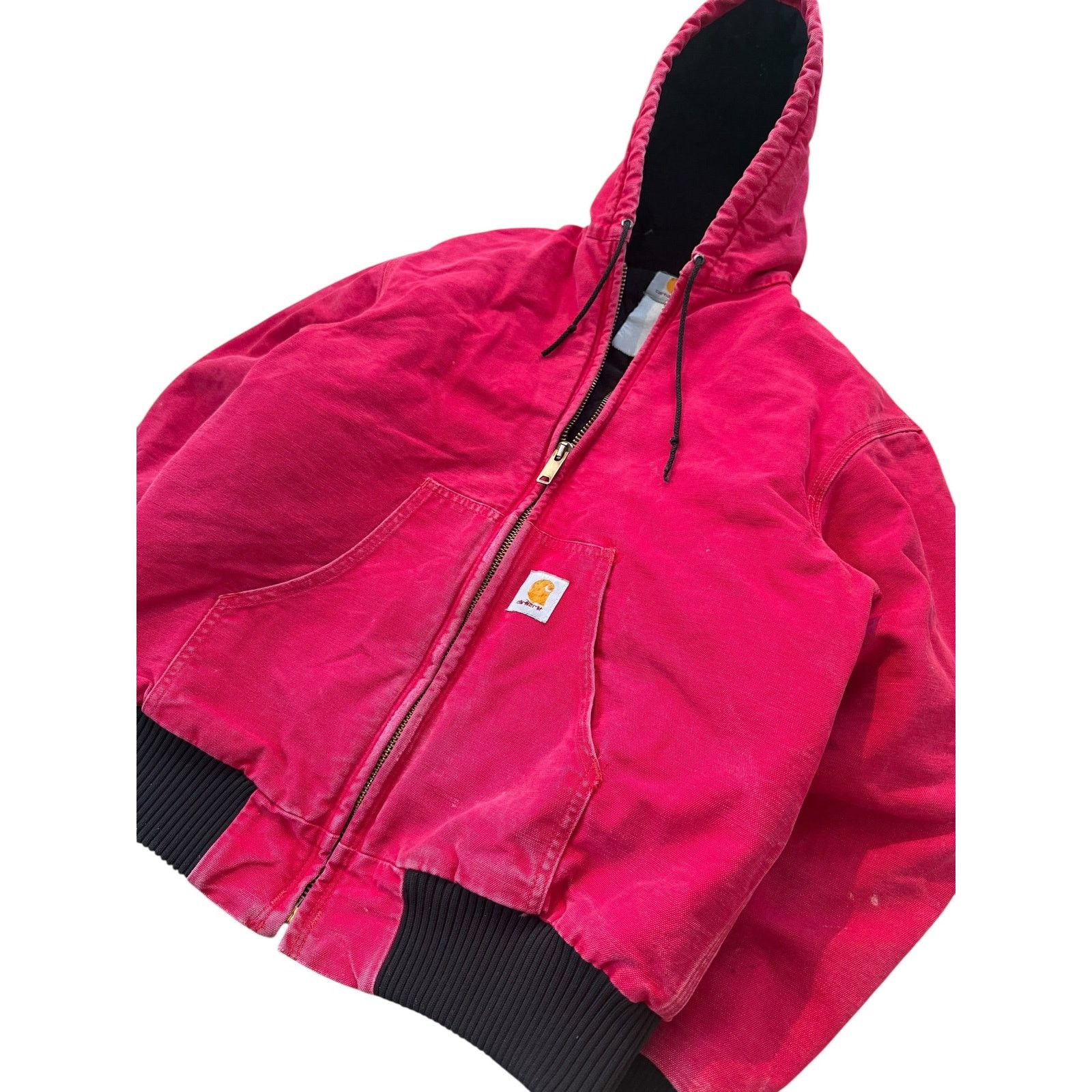 Carhartt RASPERRY RED CARHARTT ACTIVE HOODED JACKET Size US M / EU 48-50 / 2 - 3 Thumbnail