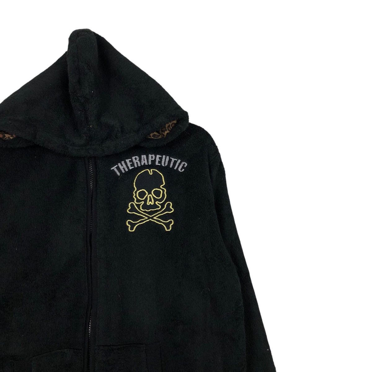 Japanese Brand Vintage Zipper Jacket Space Opera Skeleton Big Logo Backhit Size US L / EU 52-54 / 3 - 8 Thumbnail