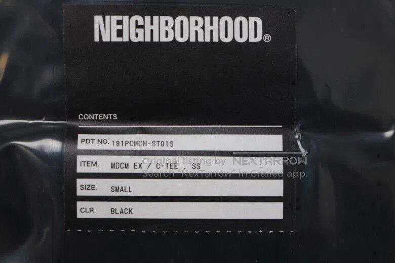 Neighborhood NEIGHBORHOOD x MEDICOM TOY BE@RBRICK T. Size US S / EU 44-46 / 1 - 5 Thumbnail