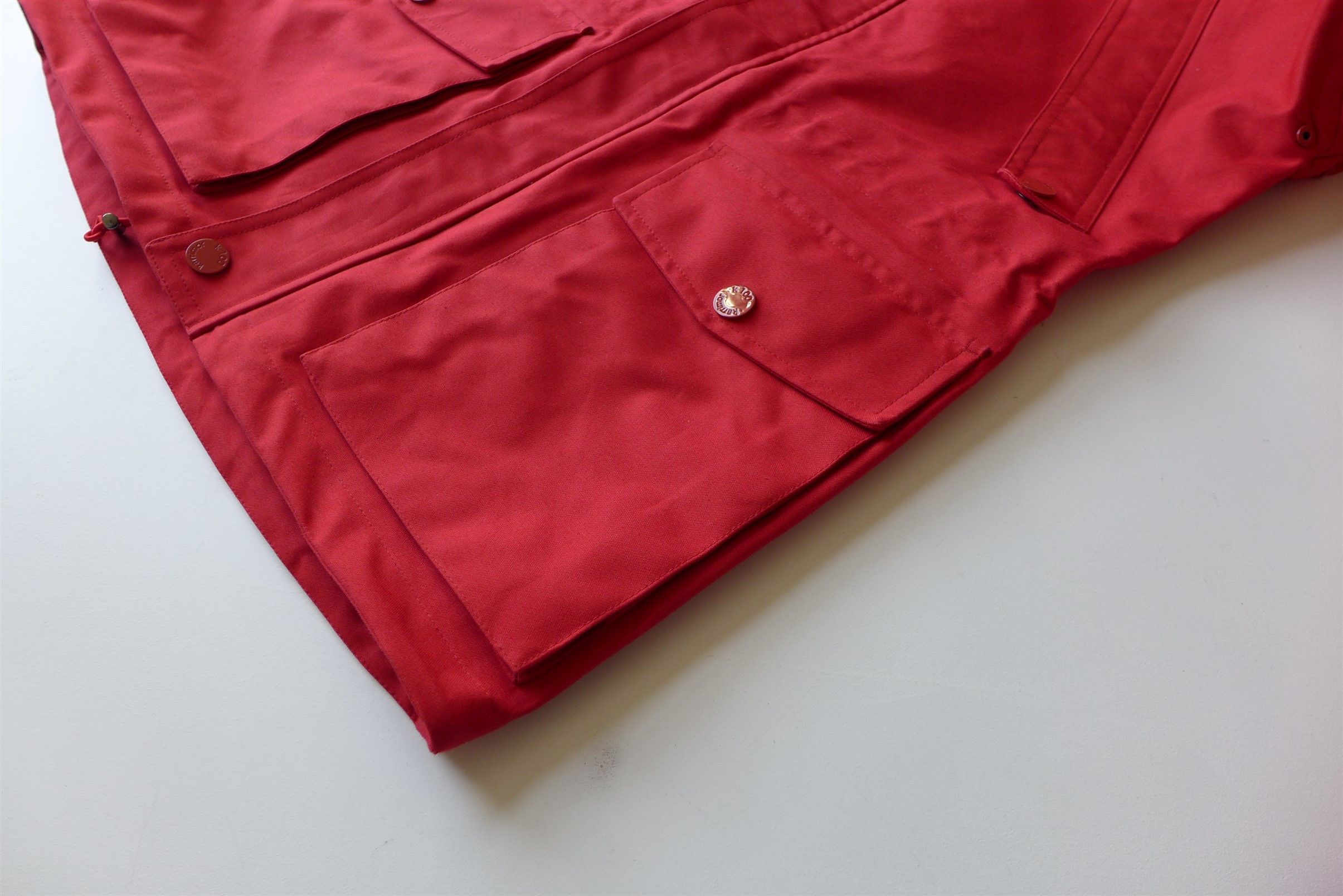 Nigel Cabourn Nigel Cabourn Technical Parka - Vintage Red Size US M / EU 48-50 / 2 - 6 Thumbnail
