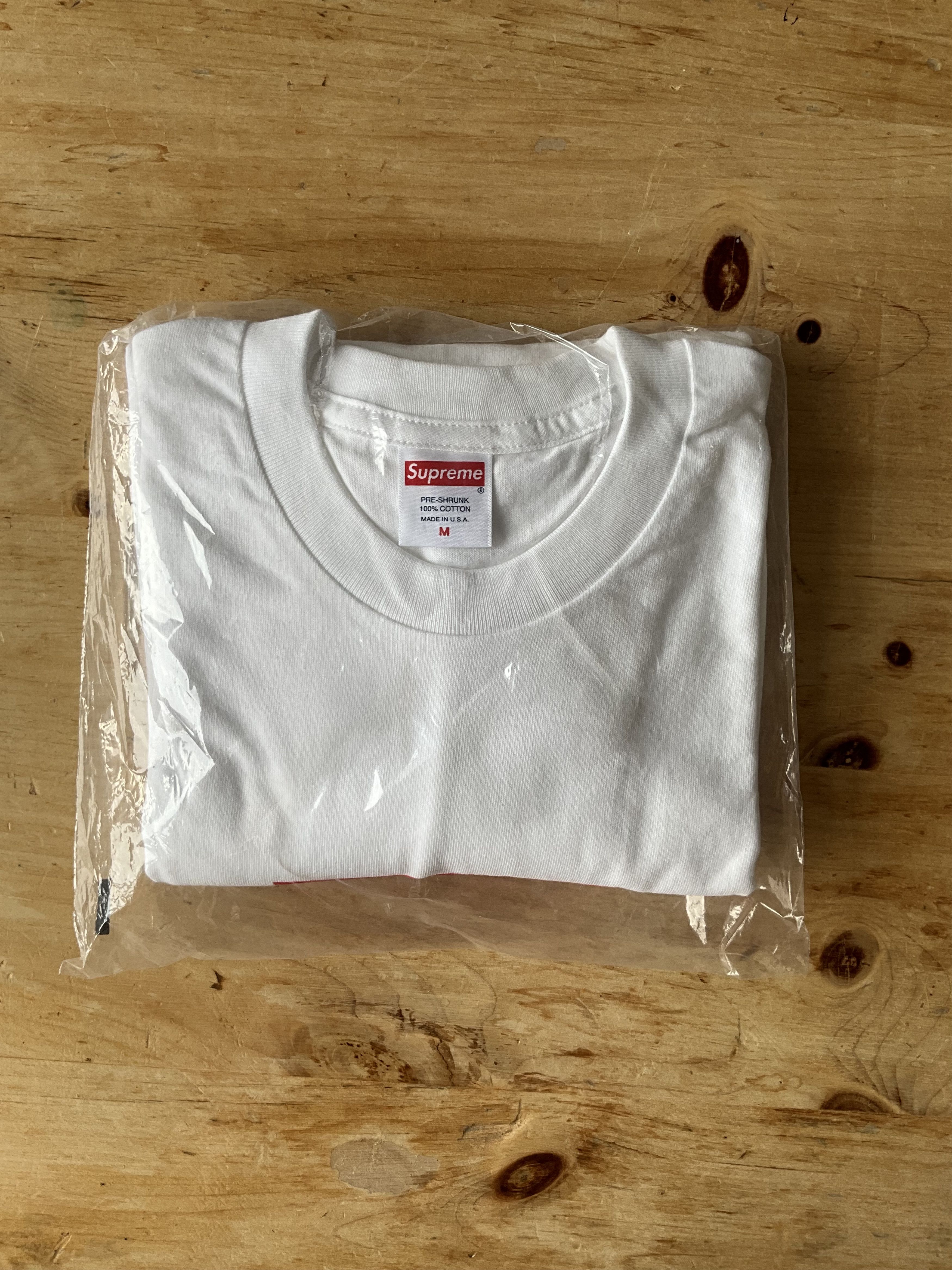 Supreme Supreme Box Logo L/S Tee White Size US M / EU 48-50 / 2 - 2 Thumbnail