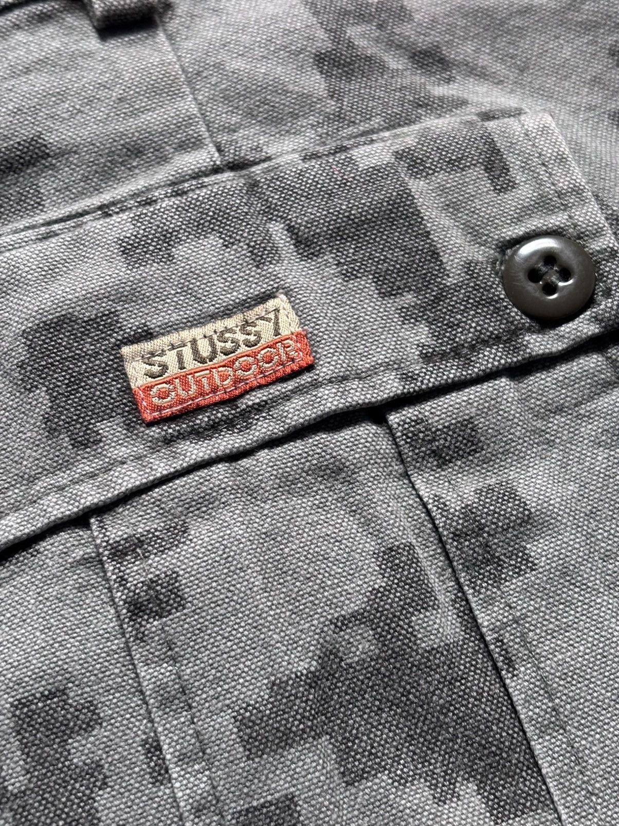 Stussy Vintage short pants Stussy Camo Size US 34 / EU 50 - 4 Thumbnail