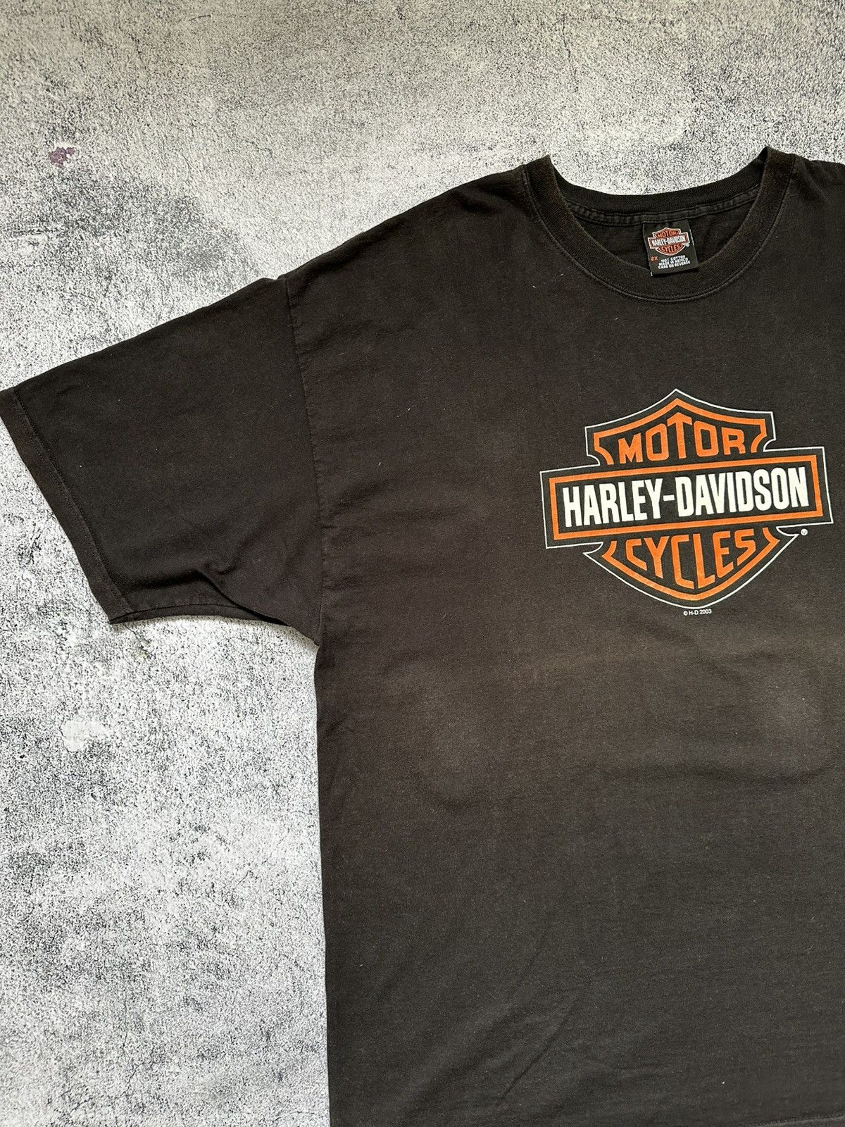 Harley Davidson Vintage Harley Davidson 2003 T-shirt European Bike Week Size US XXL / EU 58 / 5 - 3 Thumbnail