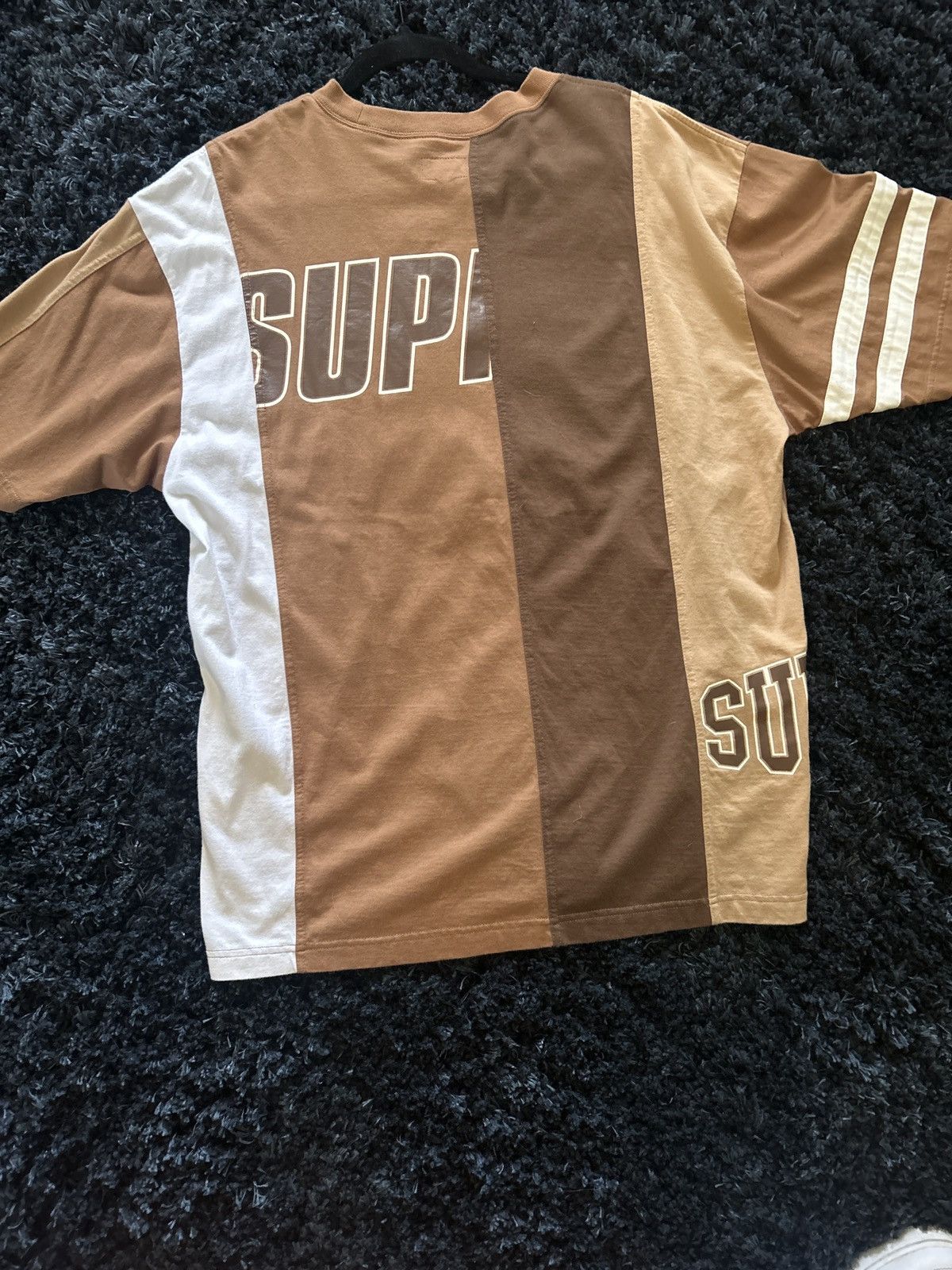 Supreme Supreme Reconstructed S/S Top Brown | Grailed