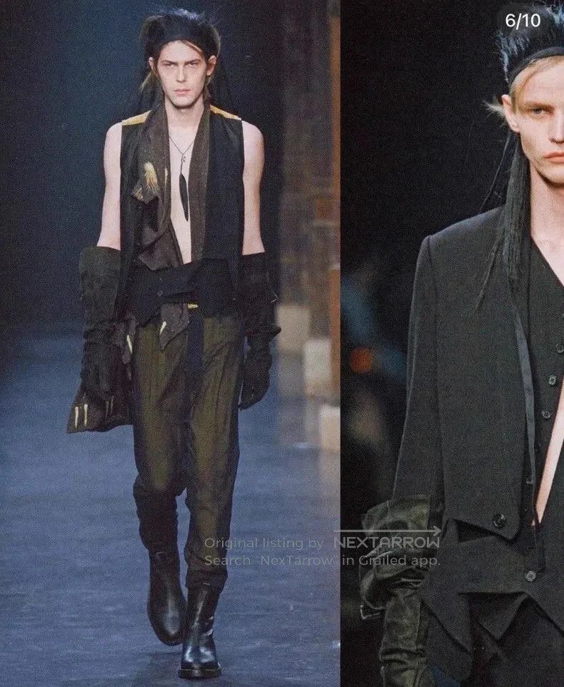 Ann Demeulemeester Ann Demeulemeester 2011 Fall Strappy Vest. Size US S / EU 44-46 / 1 - 8 Thumbnail