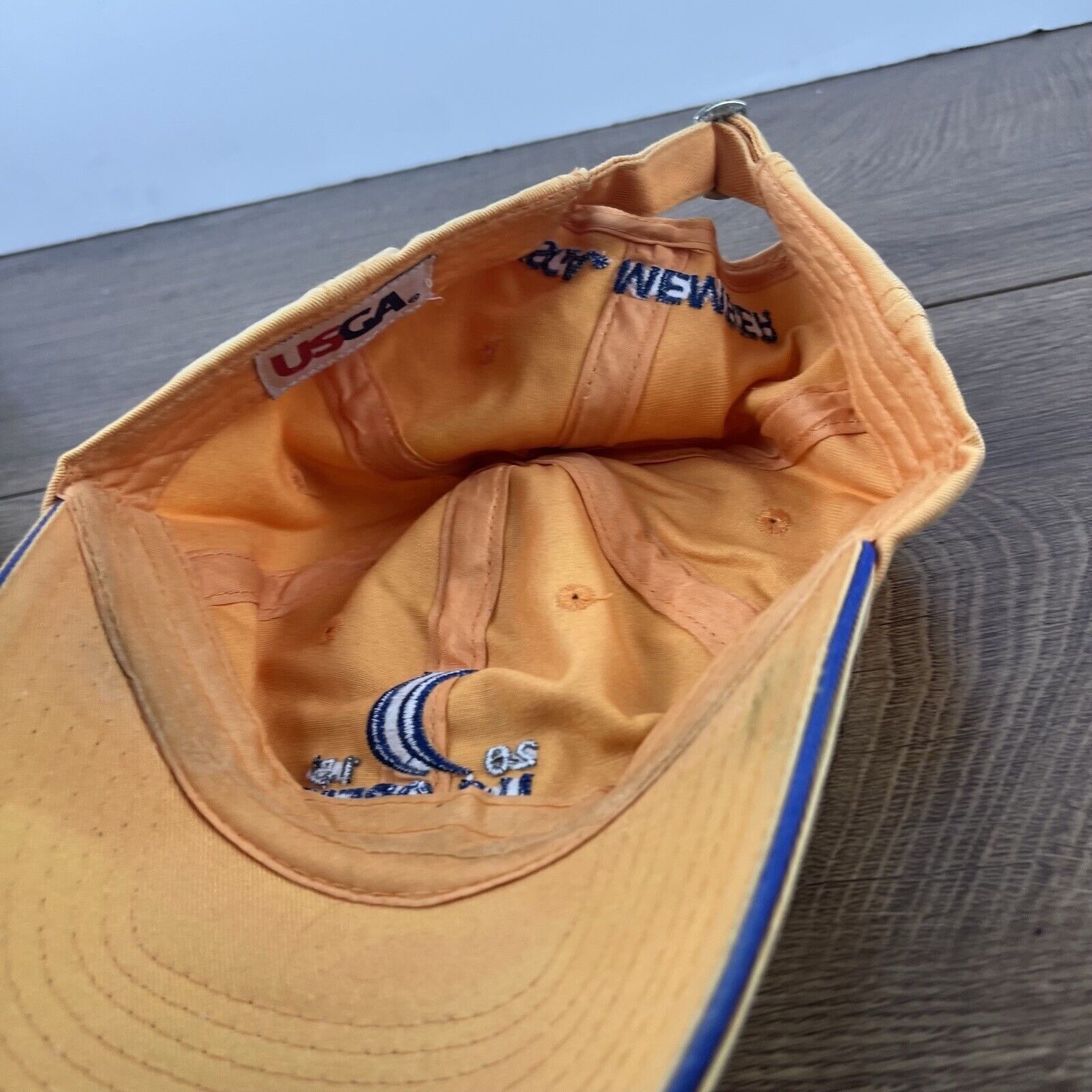 Other 2015 US Open Chambers Bay Adjustable Hat Orange Adjustable H Size ONE SIZE - 13 Thumbnail