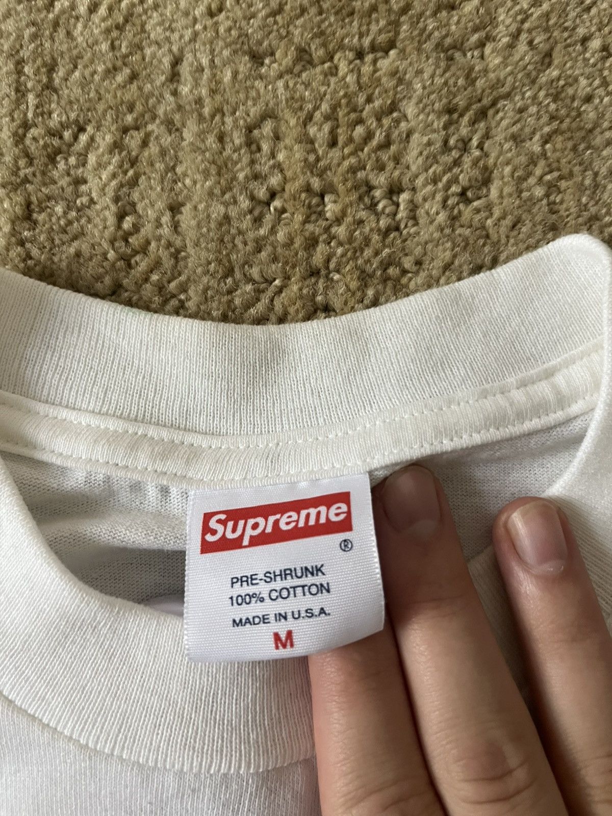 Supreme SAMPLE Peter Saville + New Order + Supreme “Blue Monday” Tee Size US M / EU 48-50 / 2 - 4 Thumbnail