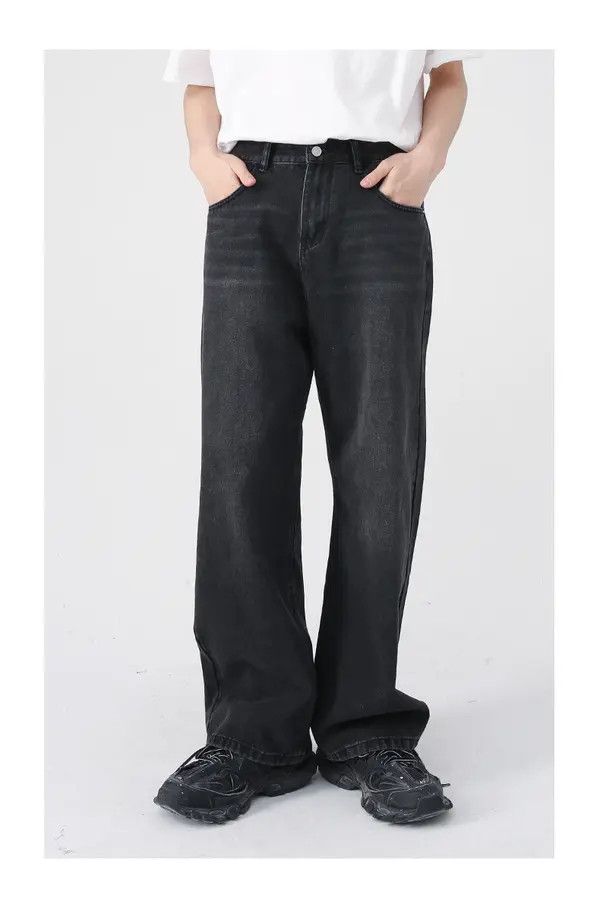 Straight Wide Vintage Jeans