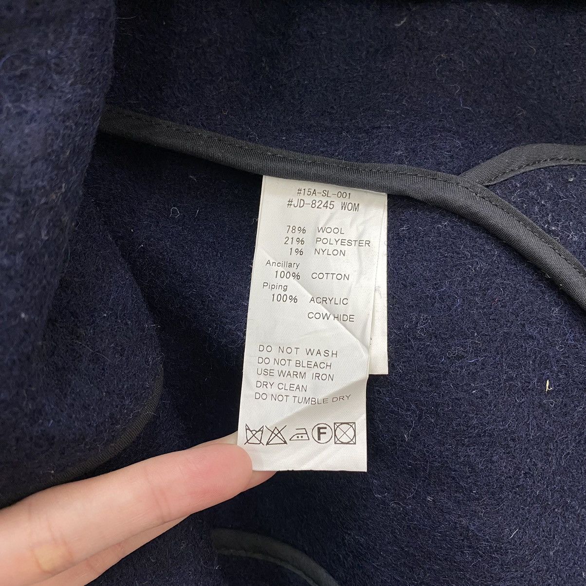 Danton × Vintage Vintage DANTON VETEMENTS De TRAVAIL Wool Hooded Coat Size US S / EU 44-46 / 1 - 4 Thumbnail
