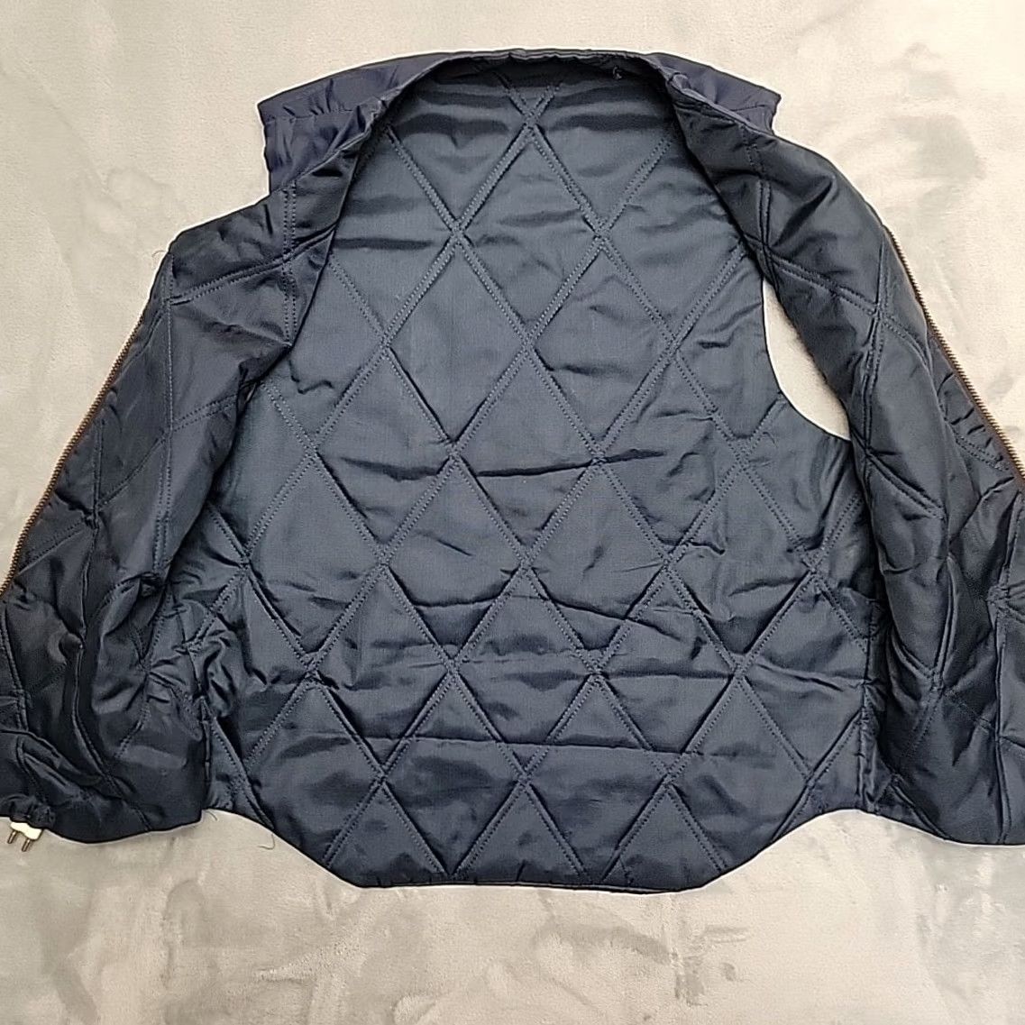 Vintage VTG Heated Vest Men S Navy Electric Quilted Workwear Outdoors Retro Gorp 70s Size US S / EU 44-46 / 1 - 6 Thumbnail