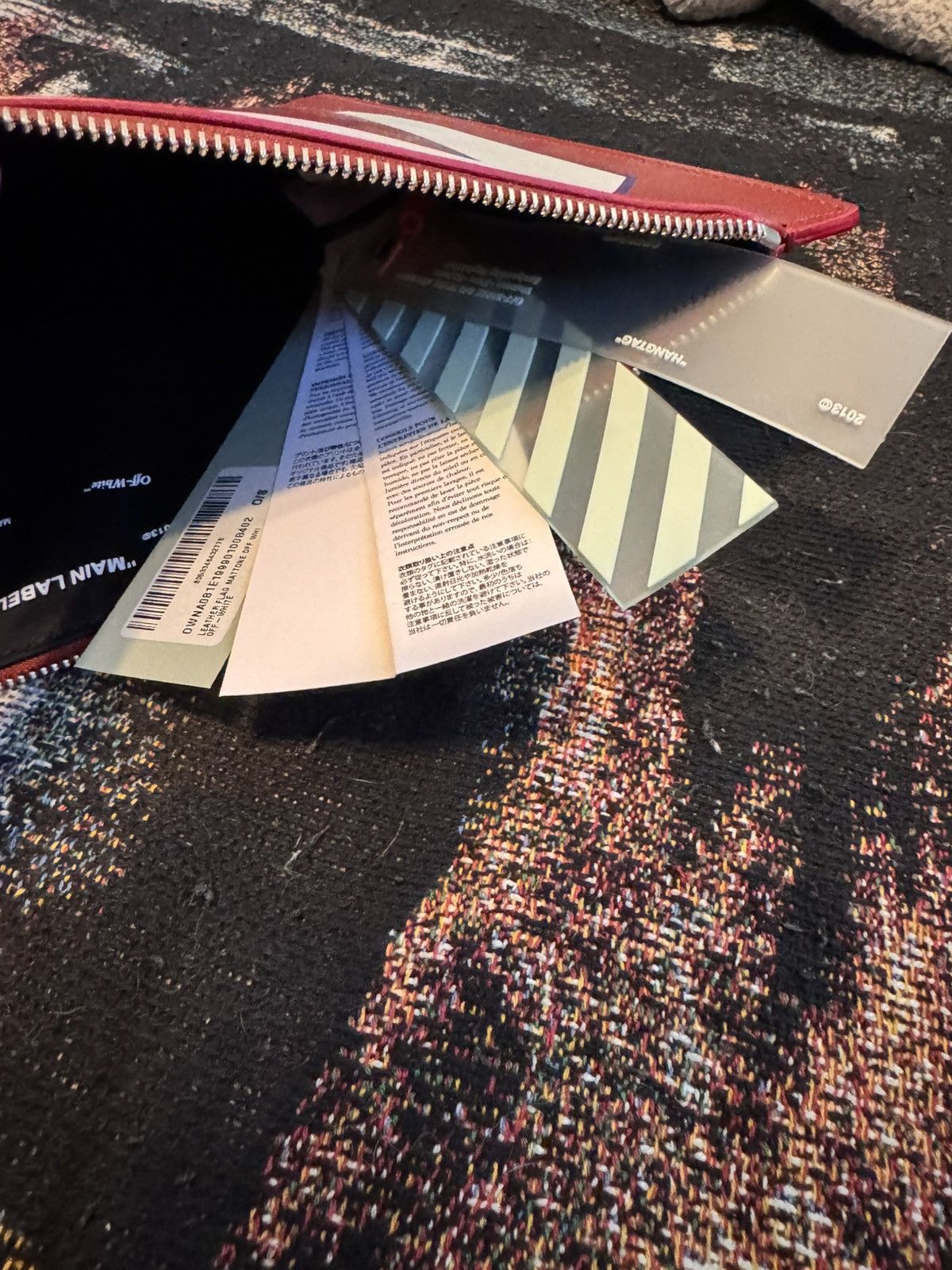 Off-White Offwhite Flag Clutch Size ONE SIZE - 9 Thumbnail