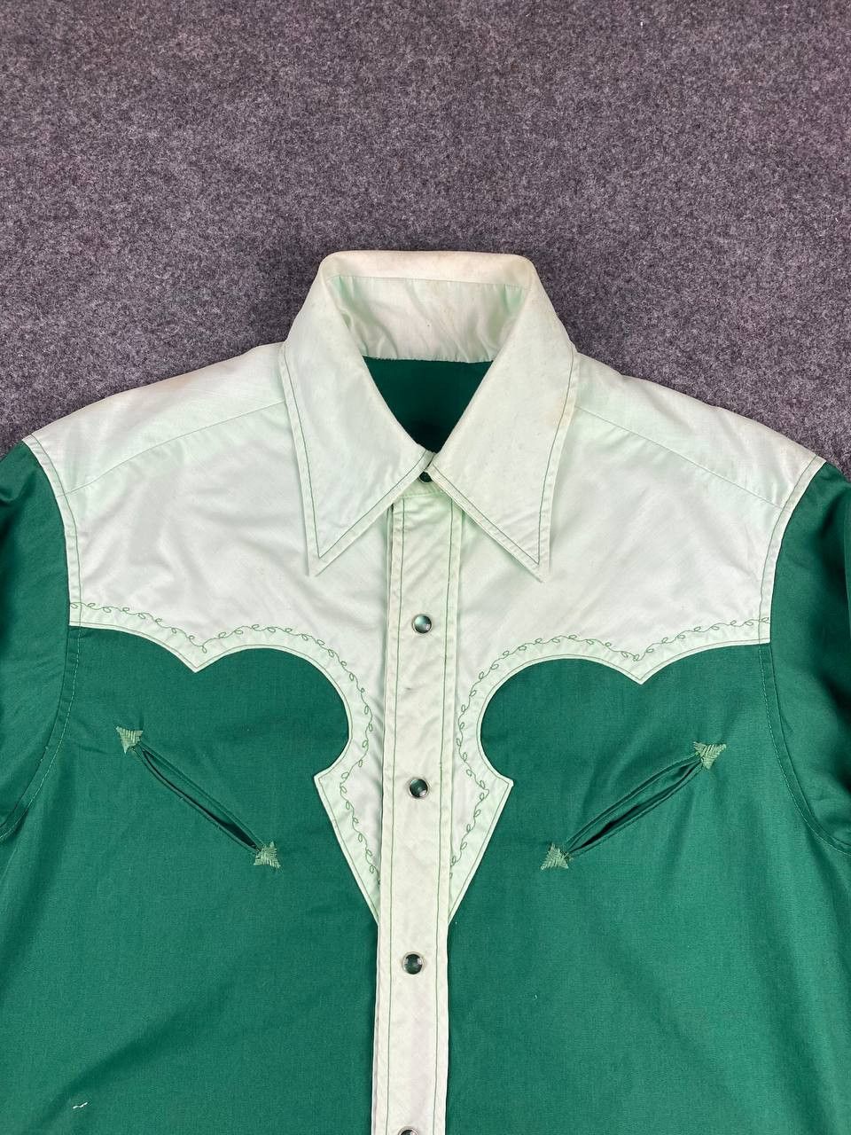 Cowboy Equipment vintage cowboy western shirt very nice design Size US M / EU 48-50 / 2 - 2 Thumbnail