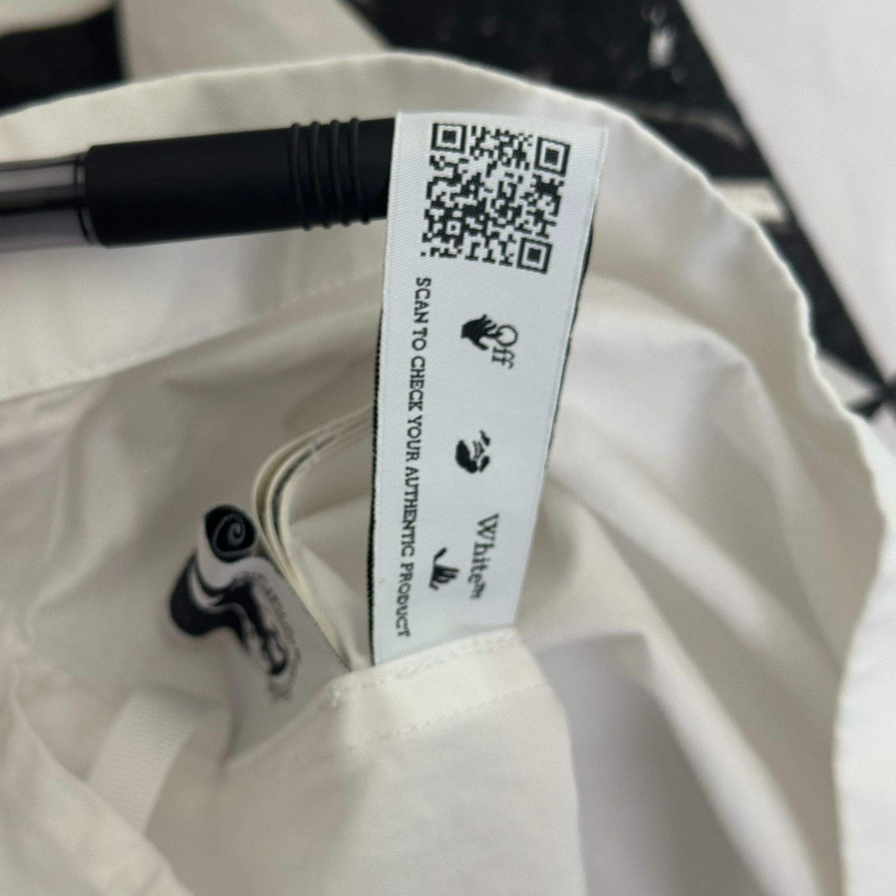 Off-White Off-White Caravaggio Arrow Shirt Streetwear Minimalist Butto Size US L / EU 52-54 / 3 - 7 Thumbnail