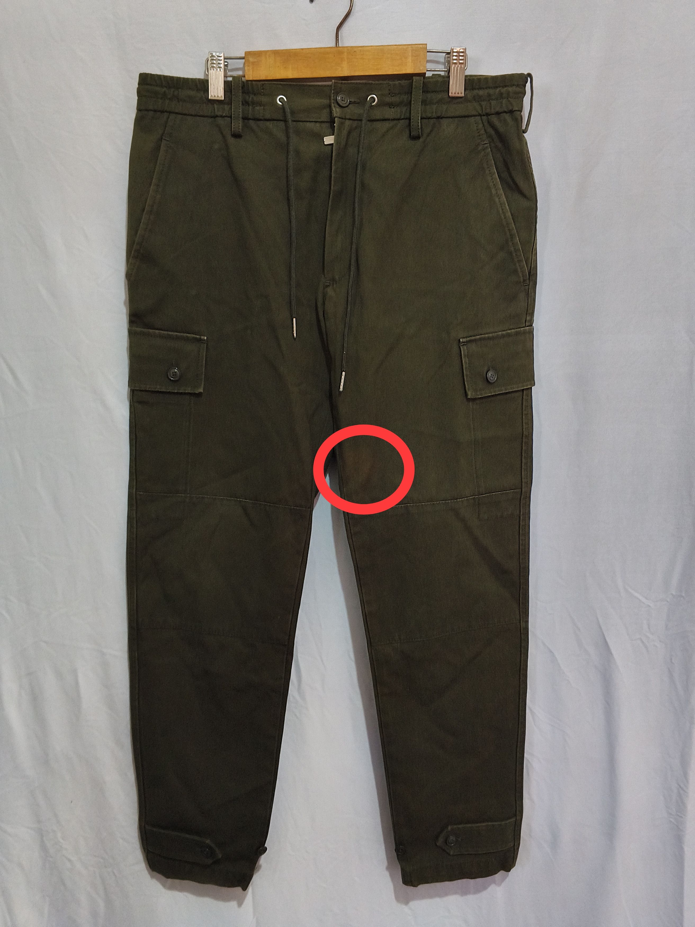 Yohji Yamamoto 🔥Archive 2008 Adidas Y-3 Olive Military Cargo Pants Size US 34 / EU 50 - 22 Thumbnail