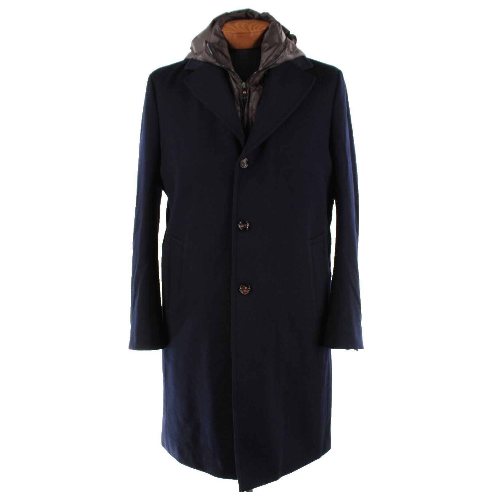 Kiton Kiton Jacket Size L US In Blue Wool Size US L / EU 52-54 / 3 - 1 Thumbnail