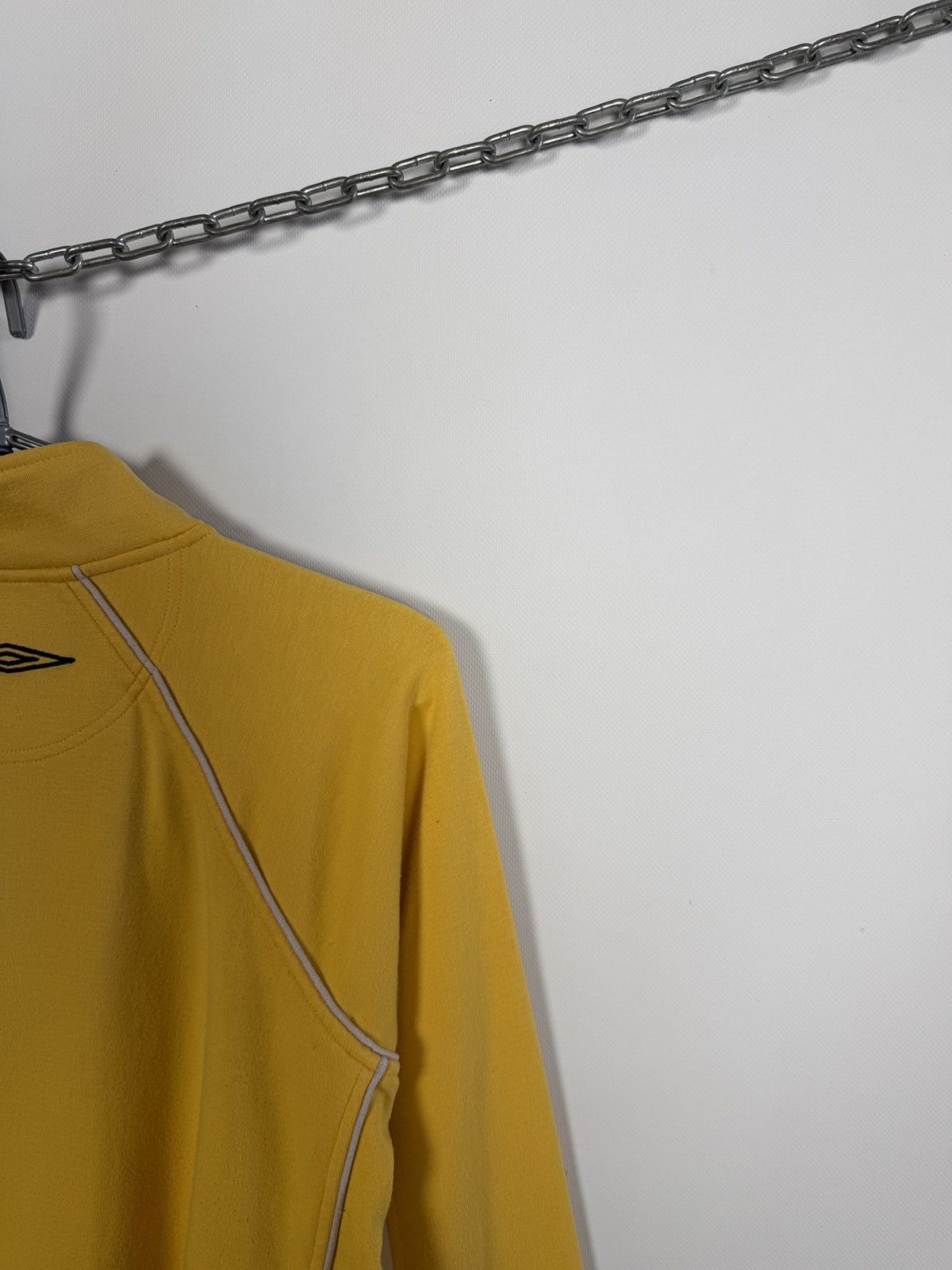 Umbro Umbro Vintage Sweatshirt 1/4 Zip Pullover Yellow Size S Size US S / EU 44-46 / 1 - 14 Thumbnail