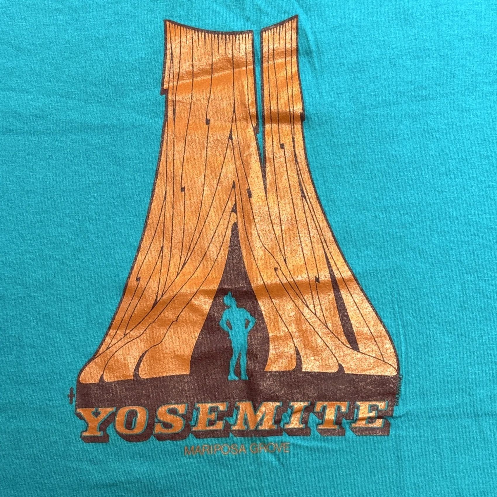 Vintage VINTAGE Power-T Yosemite Marilosa Grove Shirt Men’s XL Single Stitch Blue Outdoors Size US XL / EU 56 / 4 - 2 Thumbnail