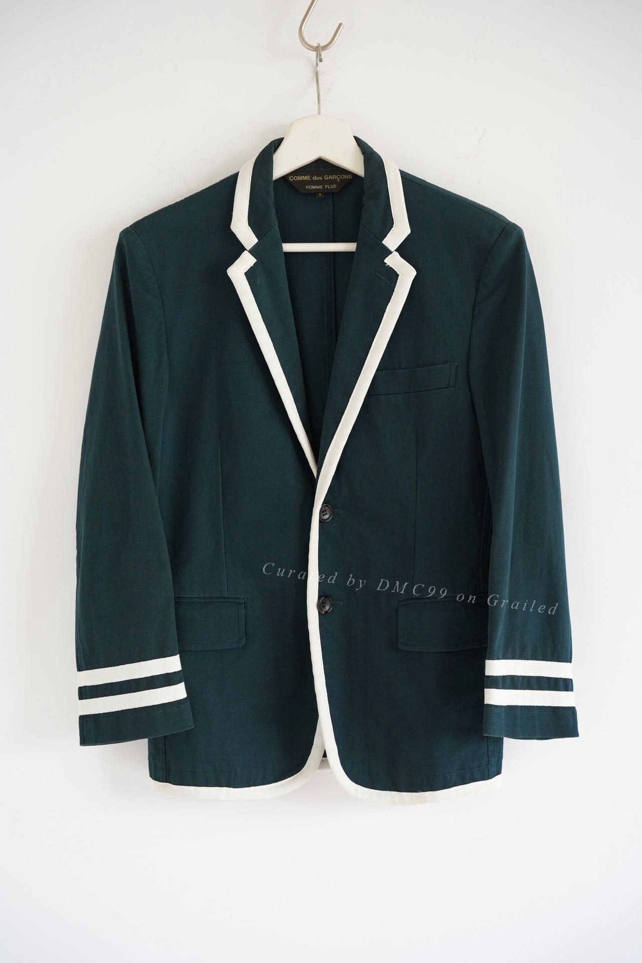 Rei Kawakubo Comme des Garcons 08SS Striped Blazer Size US S / EU 44-46 / 1 - 1 Thumbnail
