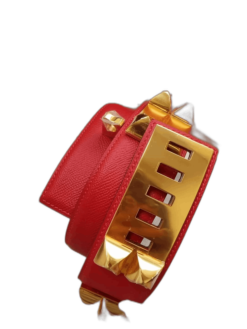 Hermes Hermes CDC Gold Buckle Leather Belt Size ONE SIZE - 1 Thumbnail