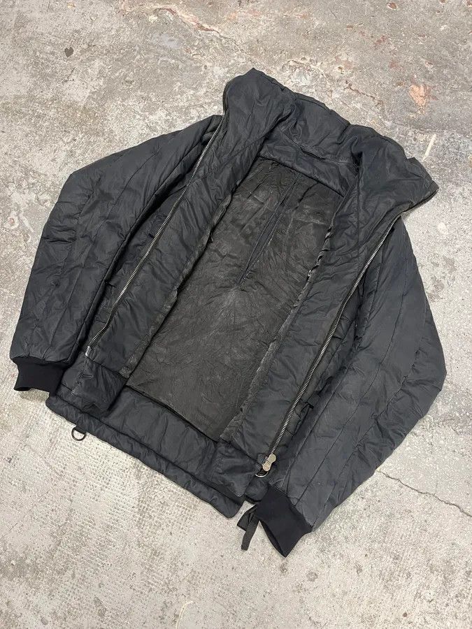 Prada 2000s Prada Aero Dark Contemporary Bomber Jacket Size US S / EU 44-46 / 1 - 5 Thumbnail