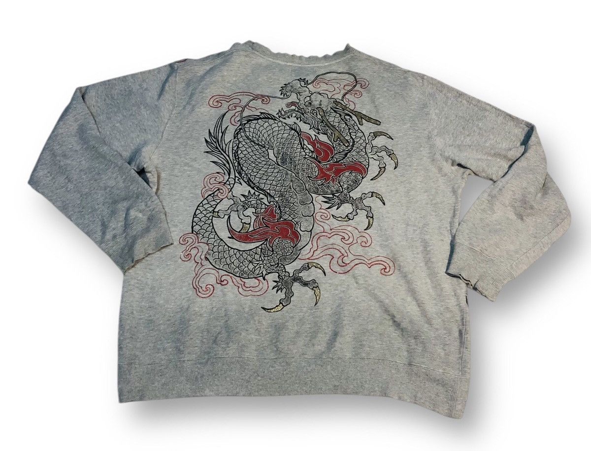 Japanese Brand × Vintage Sonnidene Big Logo Dragon Long sleeve T-Shirt (6) Size US XL / EU 56 / 4 - 2 Thumbnail