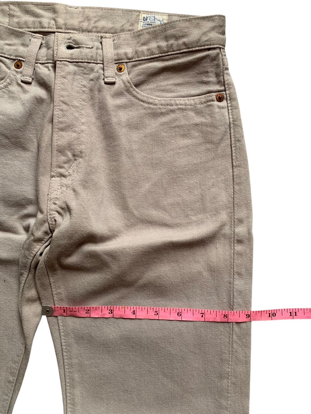 Vintage Orslow Japanesse Design Casual Pants Beige Colour Size US 31 - 9 Thumbnail