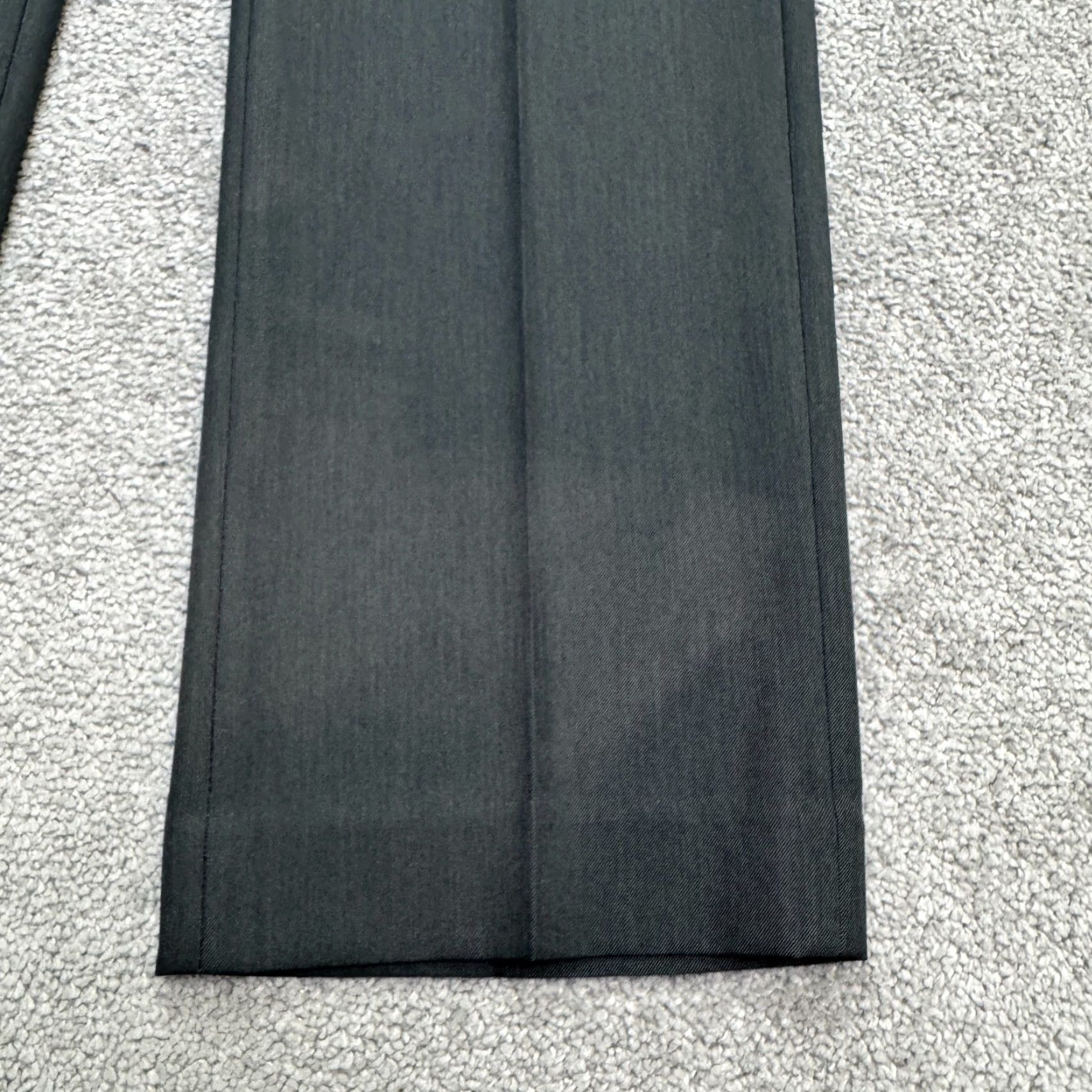 Perry Ellis Perry Ellis Portfolio Dress Pants 32x32 Dark Gray Straight Leg Flat Front Men's Regular 32 Inseam Shoes Size US 32 / EU 48 - 5 Thumbnail