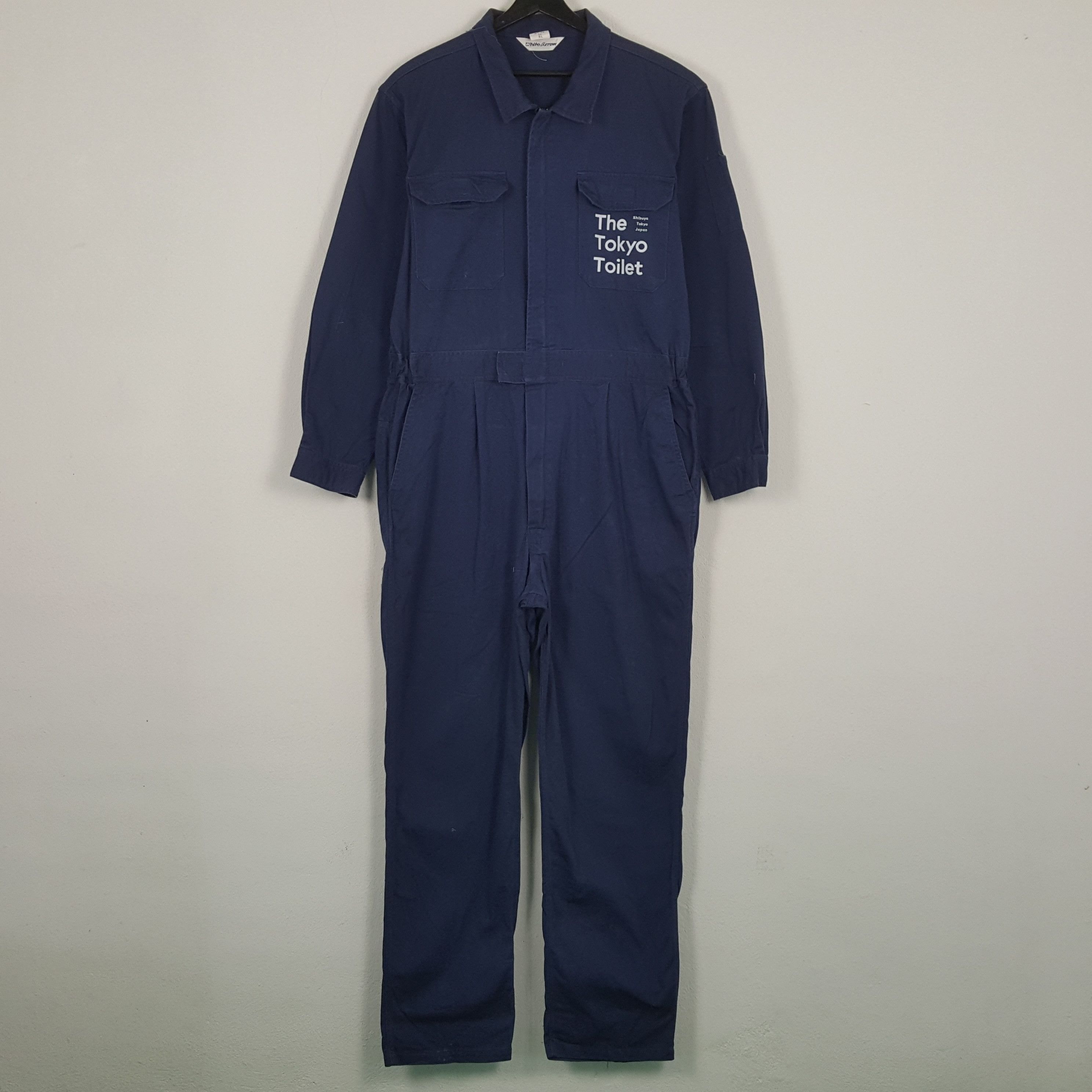 Vintage The Tokyo Toilet Japanese Custom Art Coverall RR15 Size US L / EU 52-54 / 3 - 4 Thumbnail