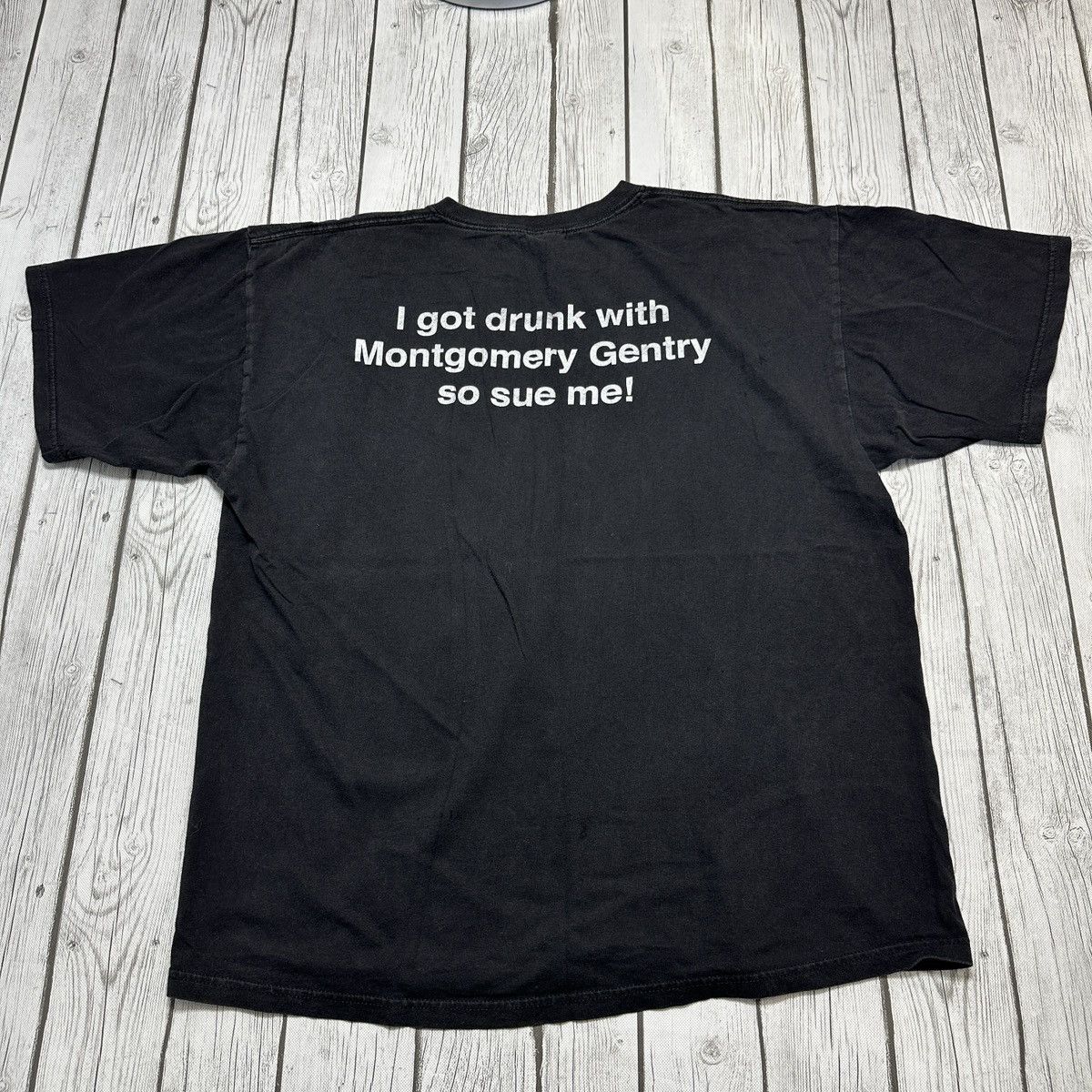 Gildan × Vintage Vintage Got Drunk? Tee Size US XL / EU 56 / 4 - 2 Thumbnail