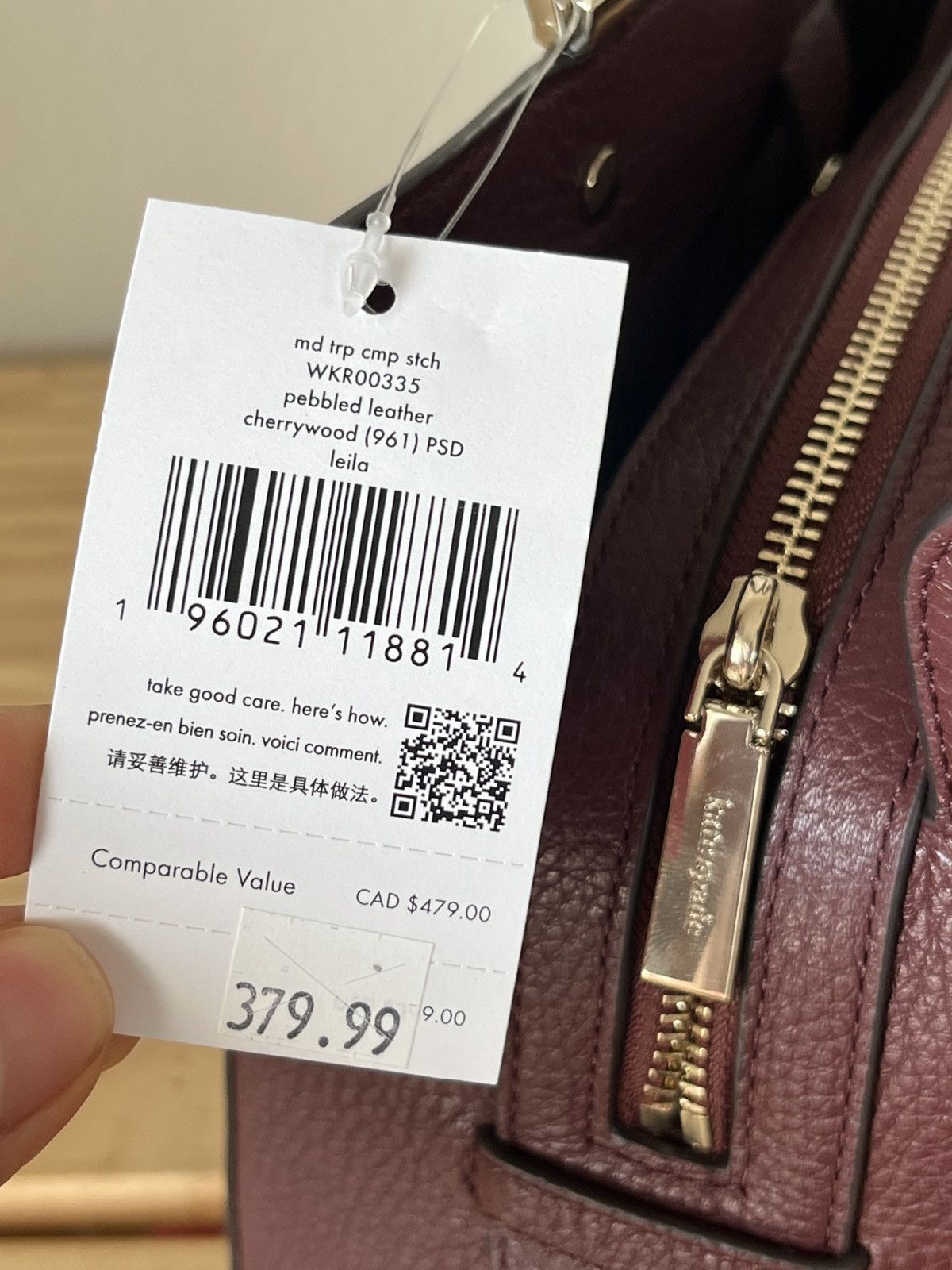 Kate Spade Kate Spade Leila medium triple compartment Satchel Size ONE SIZE - 8 Thumbnail