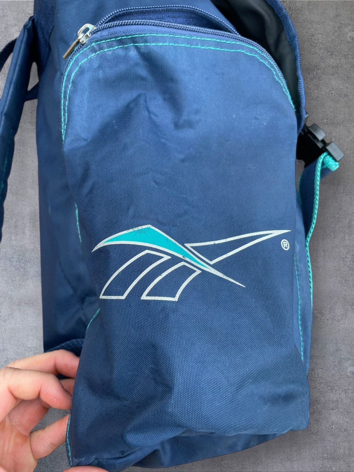 Reebok × Vintage Reebok Vintage Outdoor Backpack blue 90’s Size ONE SIZE - 3 Thumbnail