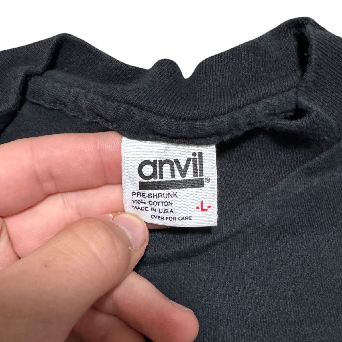 Anvil × Band Tees × Vintage Vintage 90s Woodstock 1969 Single Stitched Shirt Adult M Size US M / EU 48-50 / 2 - 4 Thumbnail