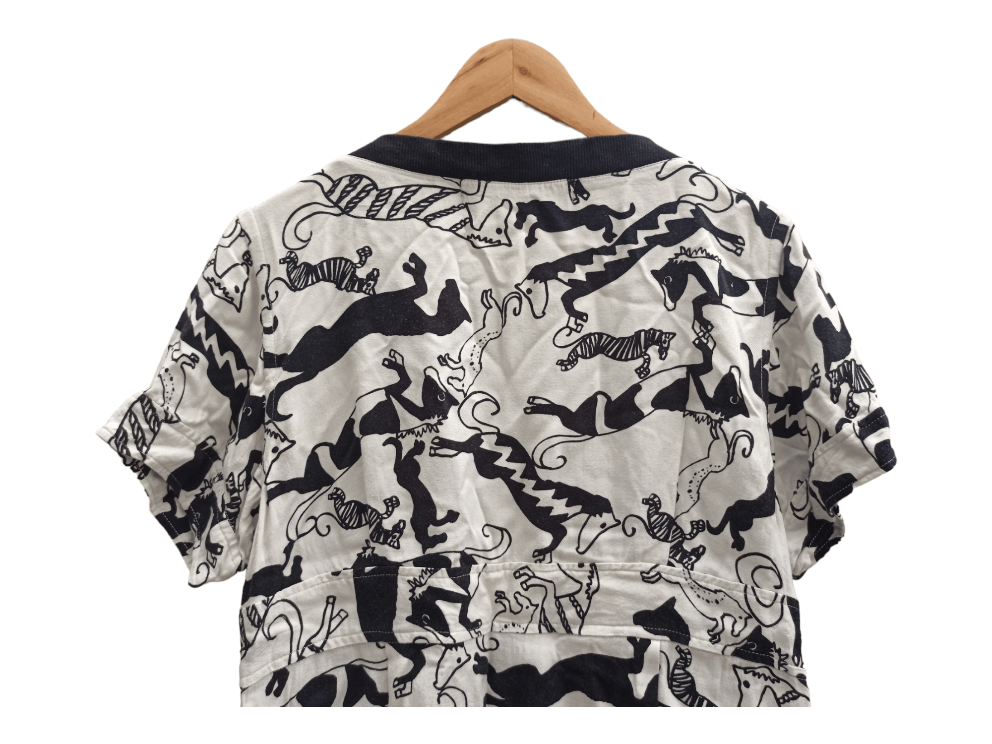 Issey Miyake Mercibeaucoup By Issey Miyake Full Printed Runway Blouses Size M / US 6-8 / IT 42-44 - 14 Thumbnail