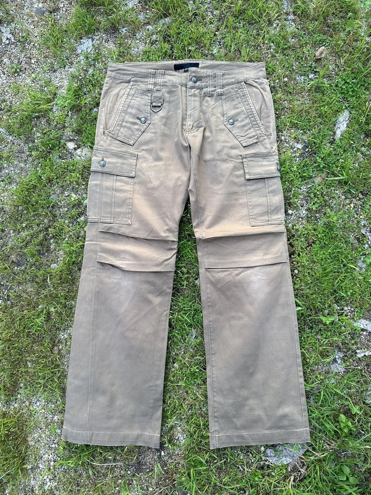 PPFM MALA VITA TROUSERS VTG DOUBLE KNEE CARGO PANTS MADE IN JAPAN Size US 32 / EU 48 - 1 Thumbnail
