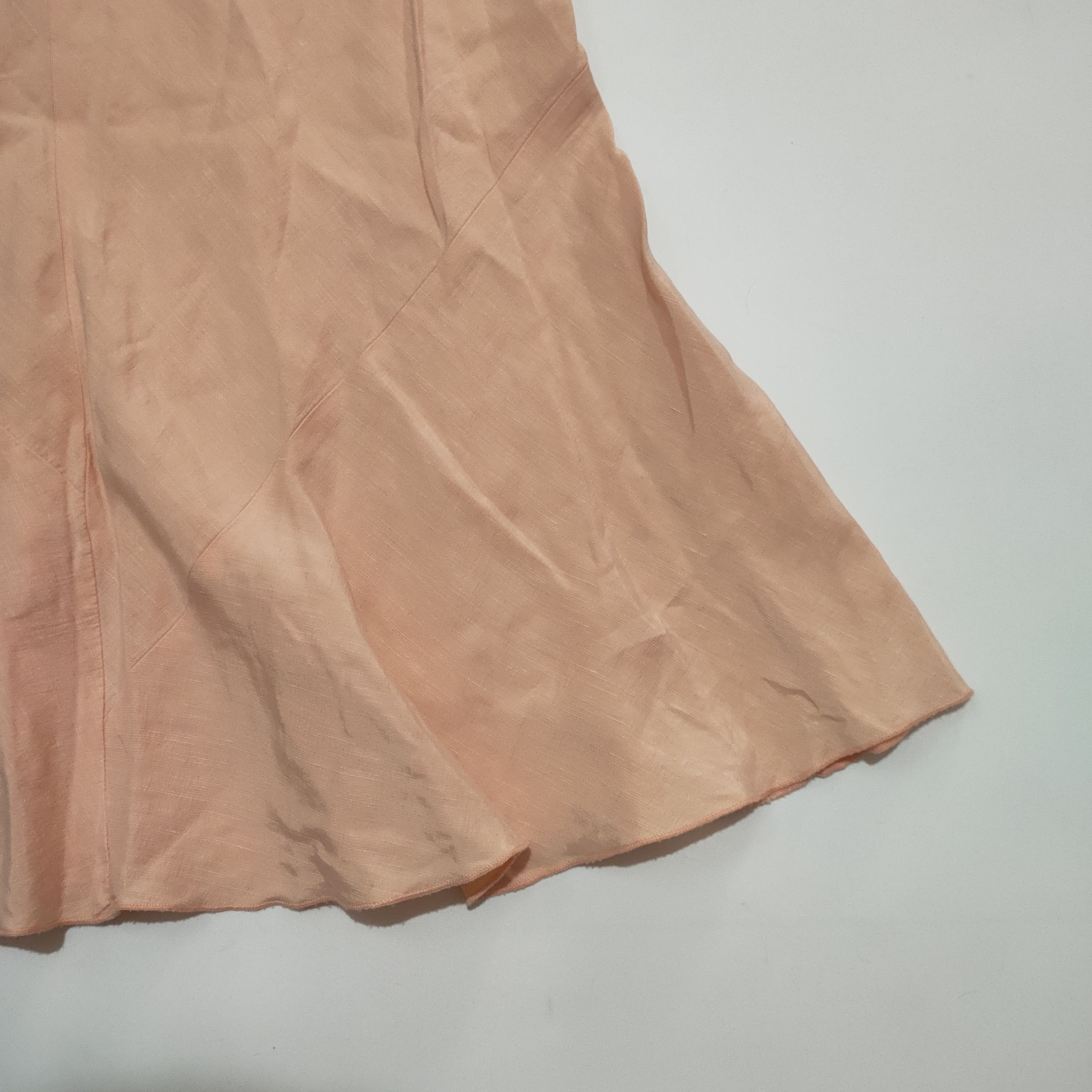 Dries Van Noten Dries Van Noten Peach Flared Skirt Size 32" / US 10 / IT 46 - 11 Thumbnail