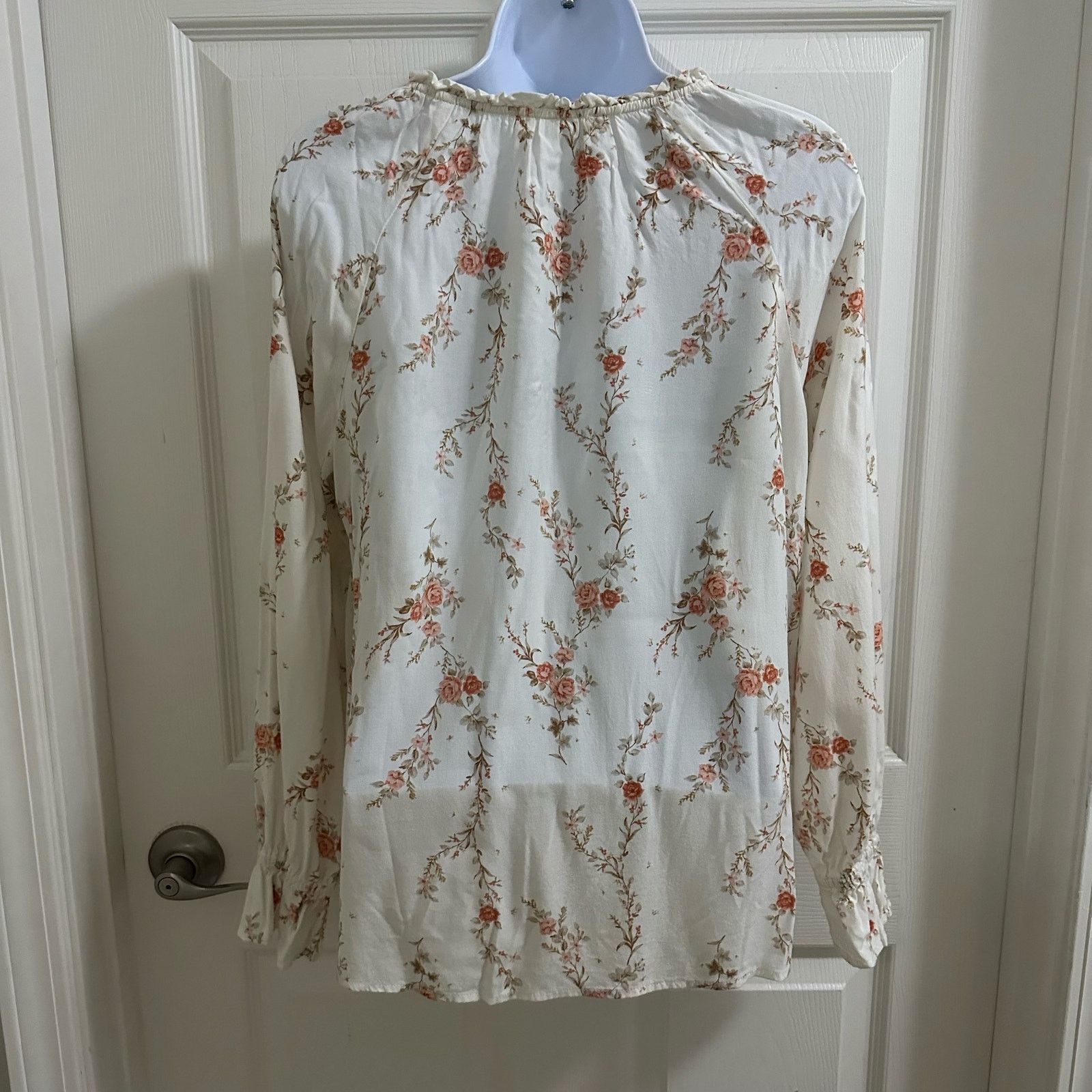 Other C&C California Floral Women's size Small Blouse - Boho Size S / US 4 / IT 40 - 4 Thumbnail