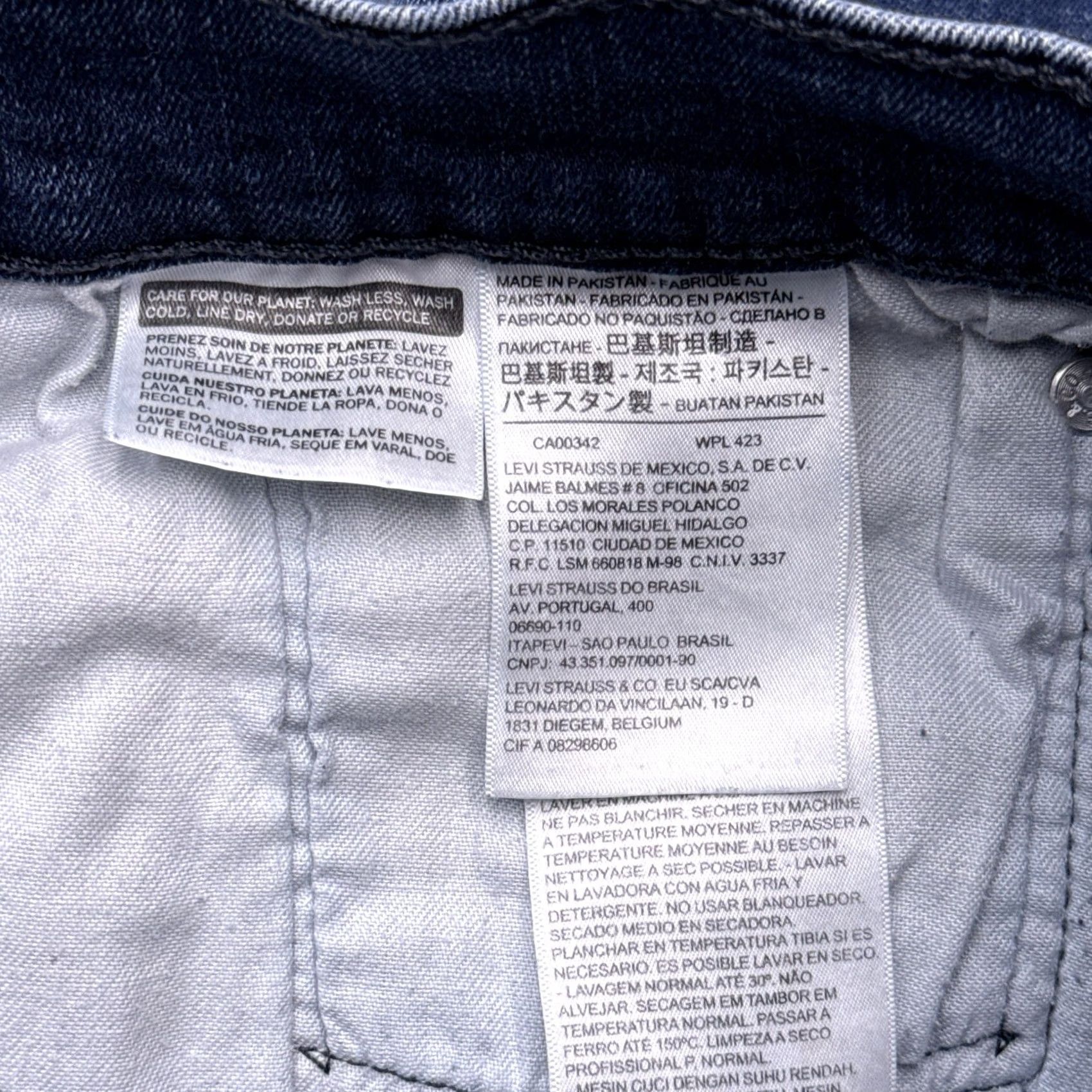 Levi's Levi's 541 Jeans Mens 42x32 Athletic Taper Stretch High Rise Denim Blue 5-Pocket Regular Sportswear Mens Clothing Vintage No Size US 42 / EU 58 - 5 Thumbnail