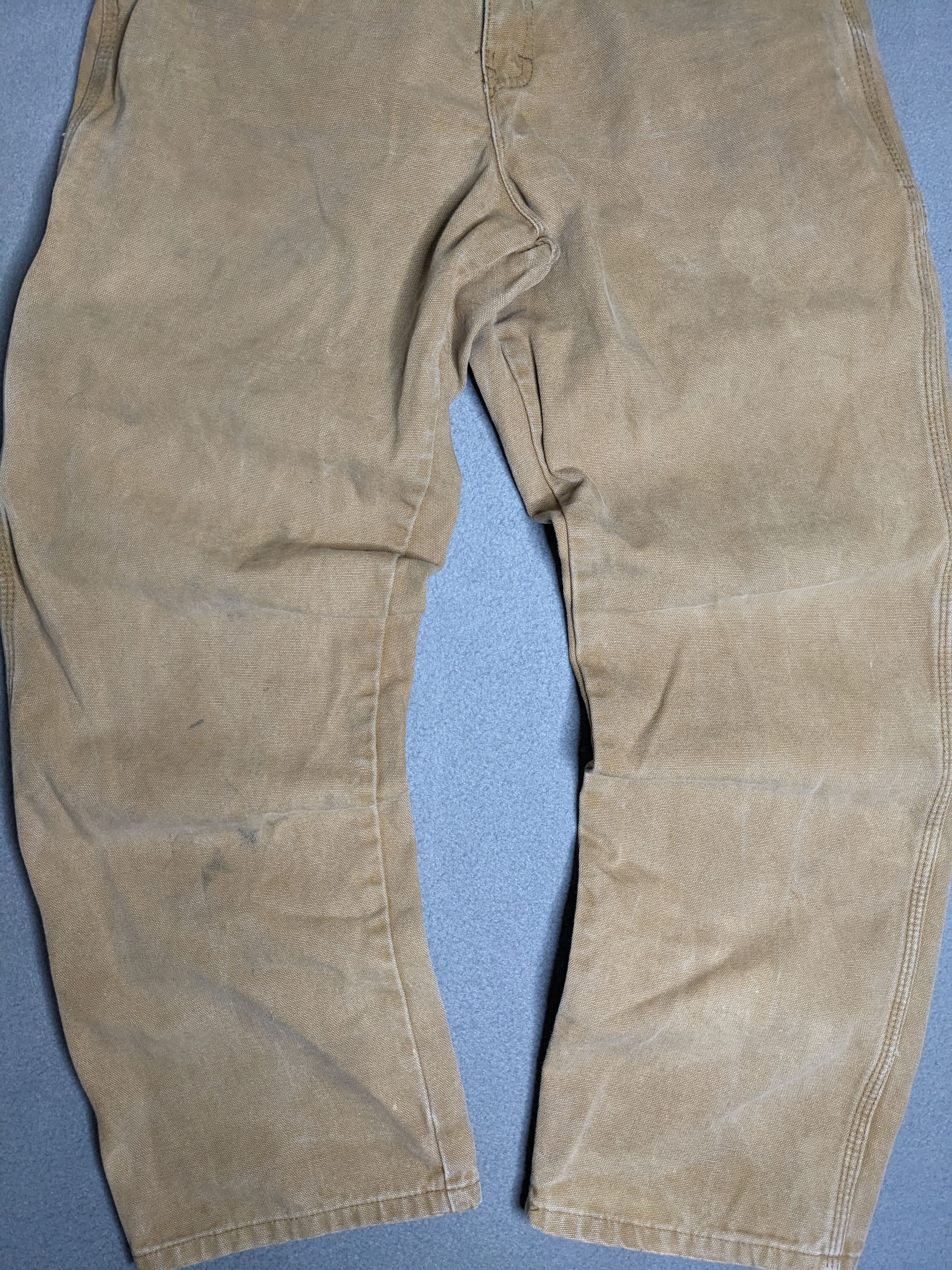 Dickies Dickies Carpenter Pants 30x30 Canvas Baggy Beige Distressed Size US 30 / EU 46 - 5 Thumbnail